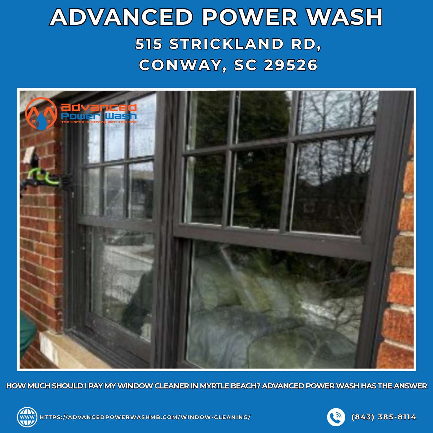 How Much Should I Pay My Window Cleaner in Myrtle Beach? Advanced Power Wash Has the Answer episode artwork