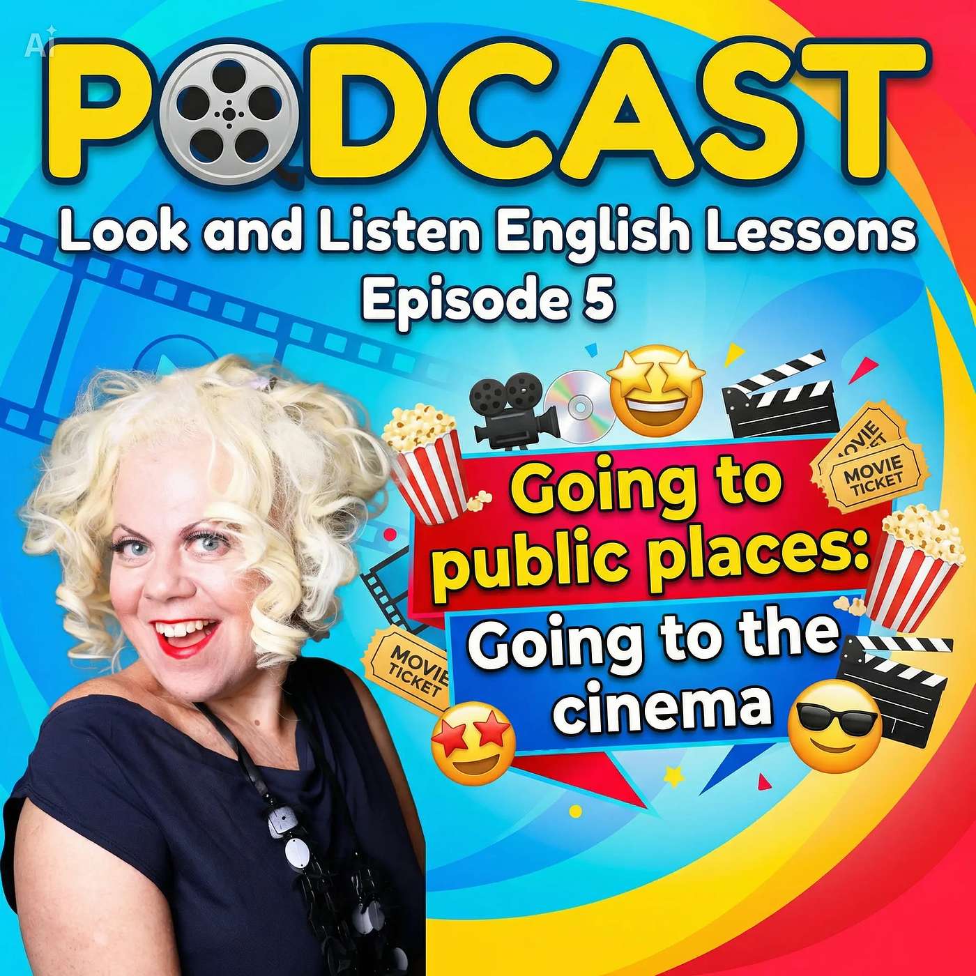Going to public places| Going to the cinema podcast