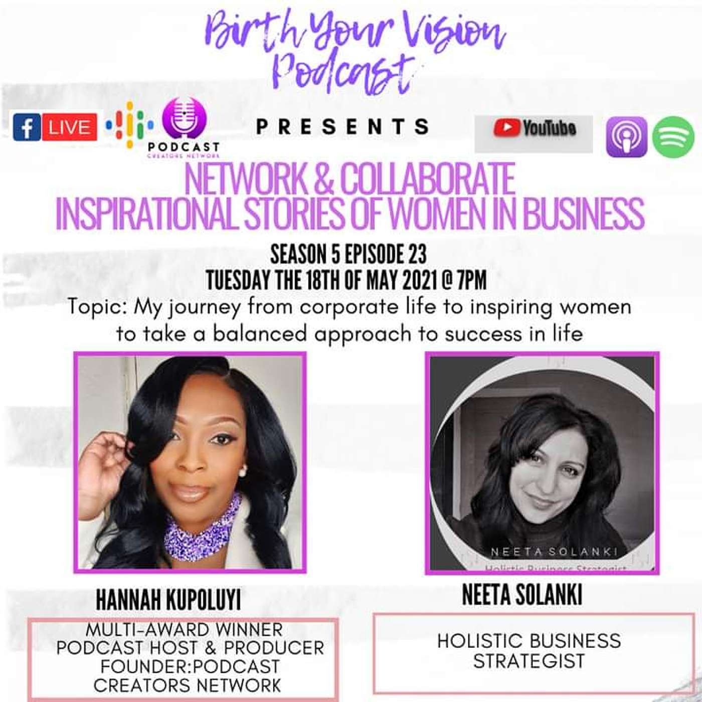 BIRTH YOUR VISION PODCAST