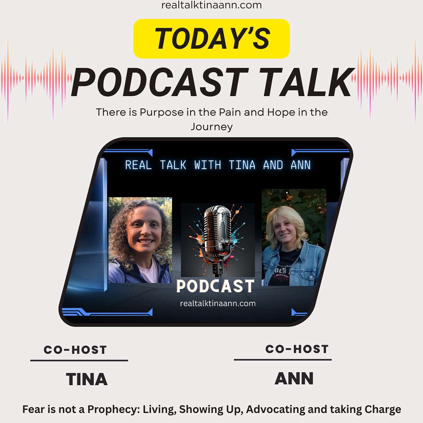 Fear is not a Prophecy: Living, Showing Up, Advocating and taking Charge