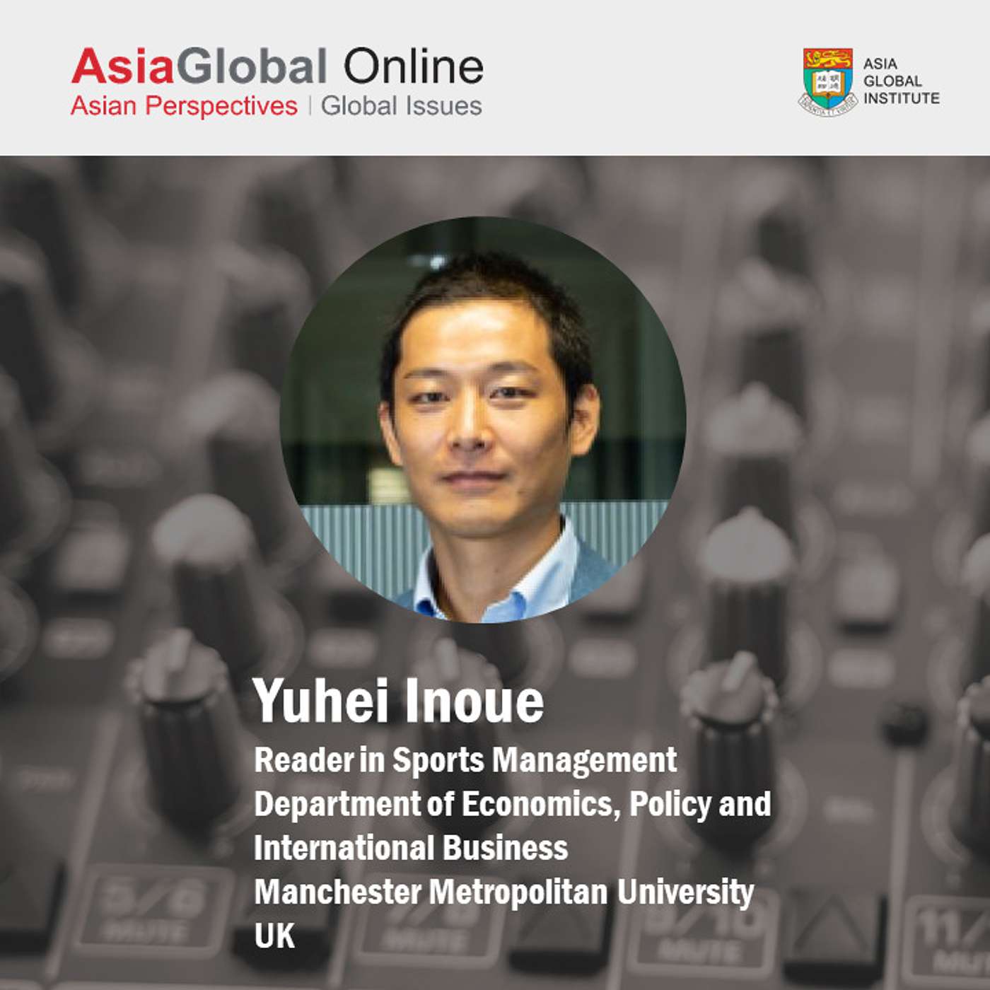 The Social Impact of the Olympics: The Quest for Unity in Diversity | Yuhei Inoue, Manchester Metropolitan University, UK