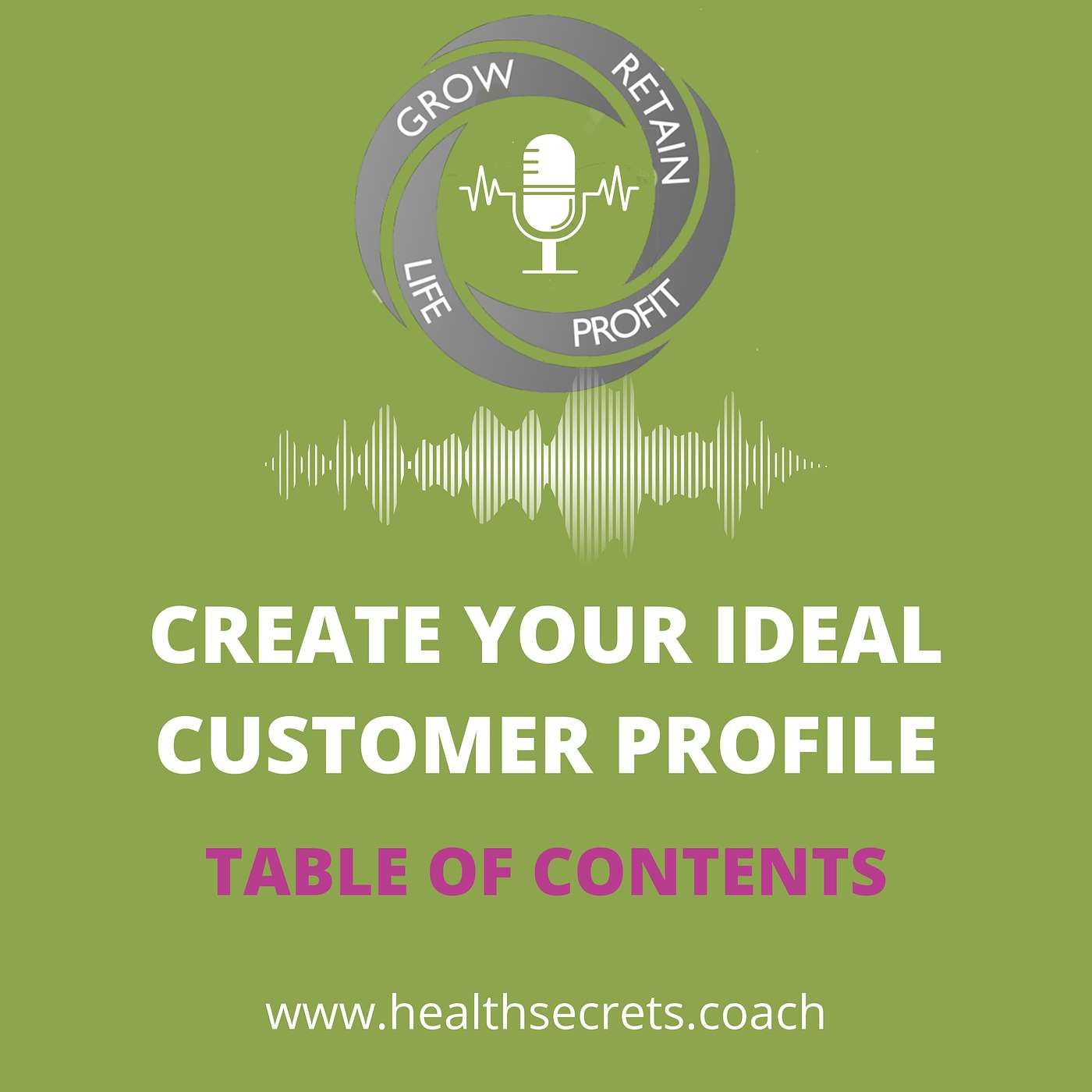 3. Create Your Ideal Customer Profile - Contents