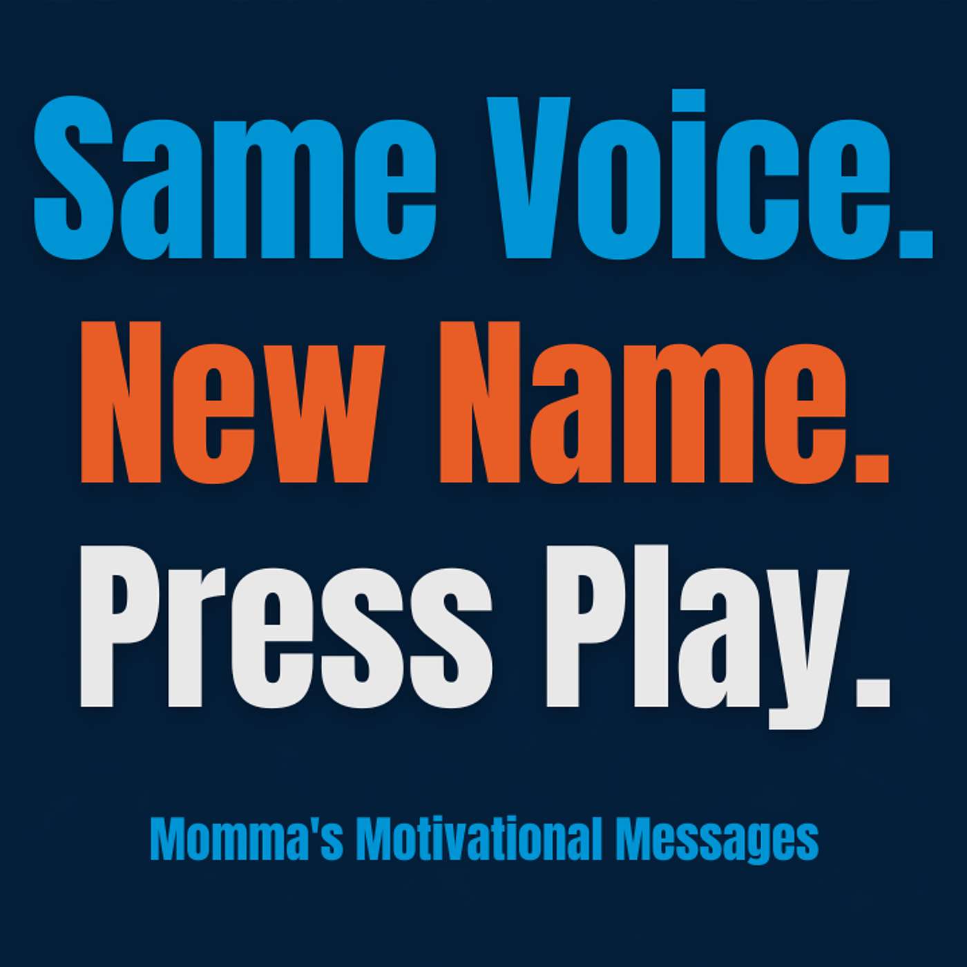 Same Voice. New Name. Press Play Episode: A Message from PK