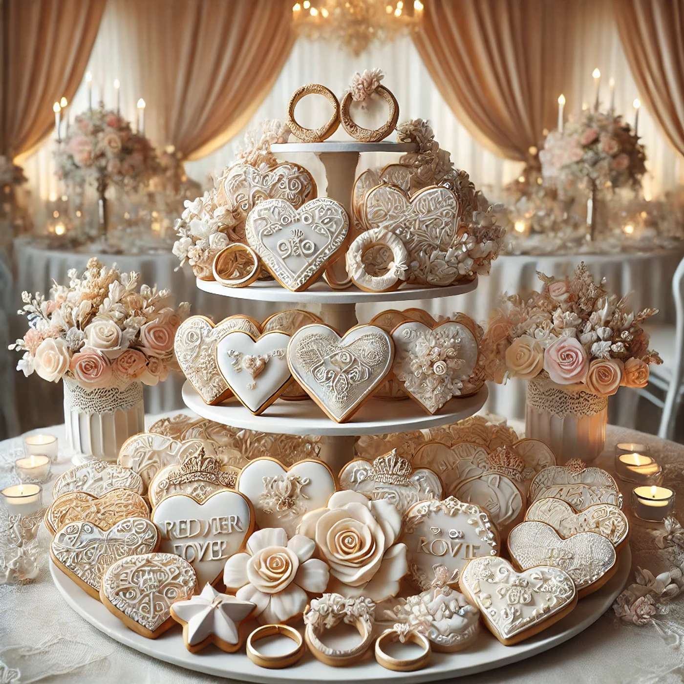 Wedding Reception Cookies: A Sweet and Memorable Touch.