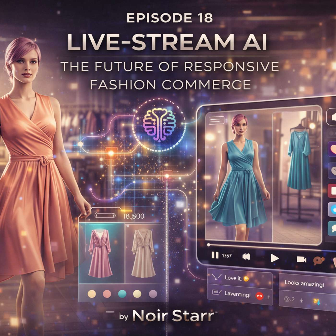 🎙️ Episode 18: Live-Stream AI — The Future of Responsive Fashion Commerce episode artwork