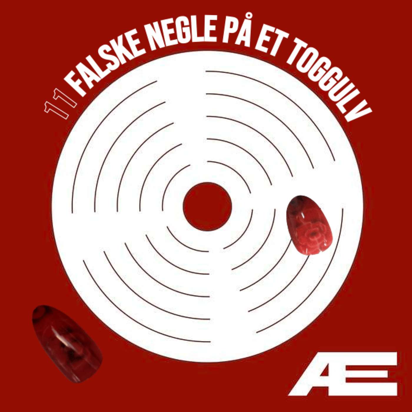 11 falske negle på et toggulv 11 falske negle på et toggulv