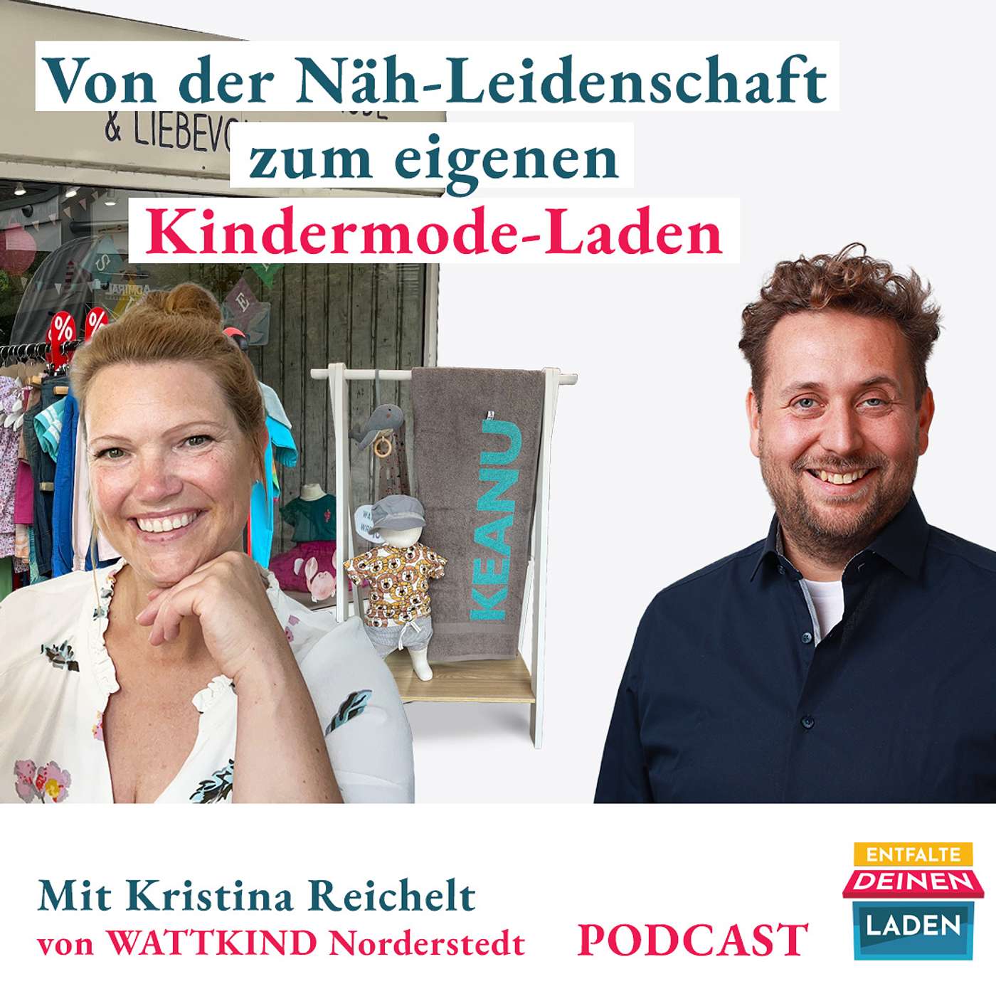 Von der Leidenschaft zu nähen zum eigenen Kindermode-Laden | Kristina Reichelt vom Wattkind