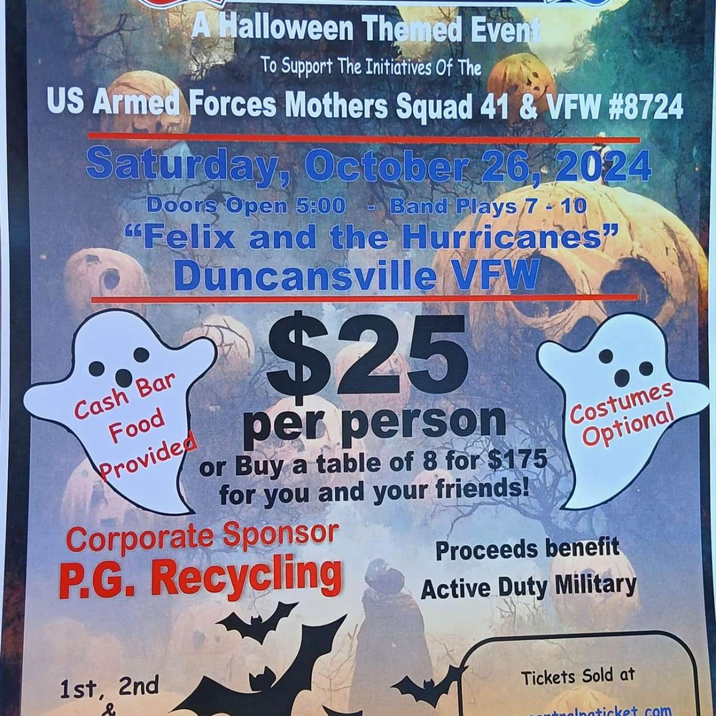 Help Our Troops Overseas AND Have A Fun Halloween Party? Red, White, and Boo!! episode artwork