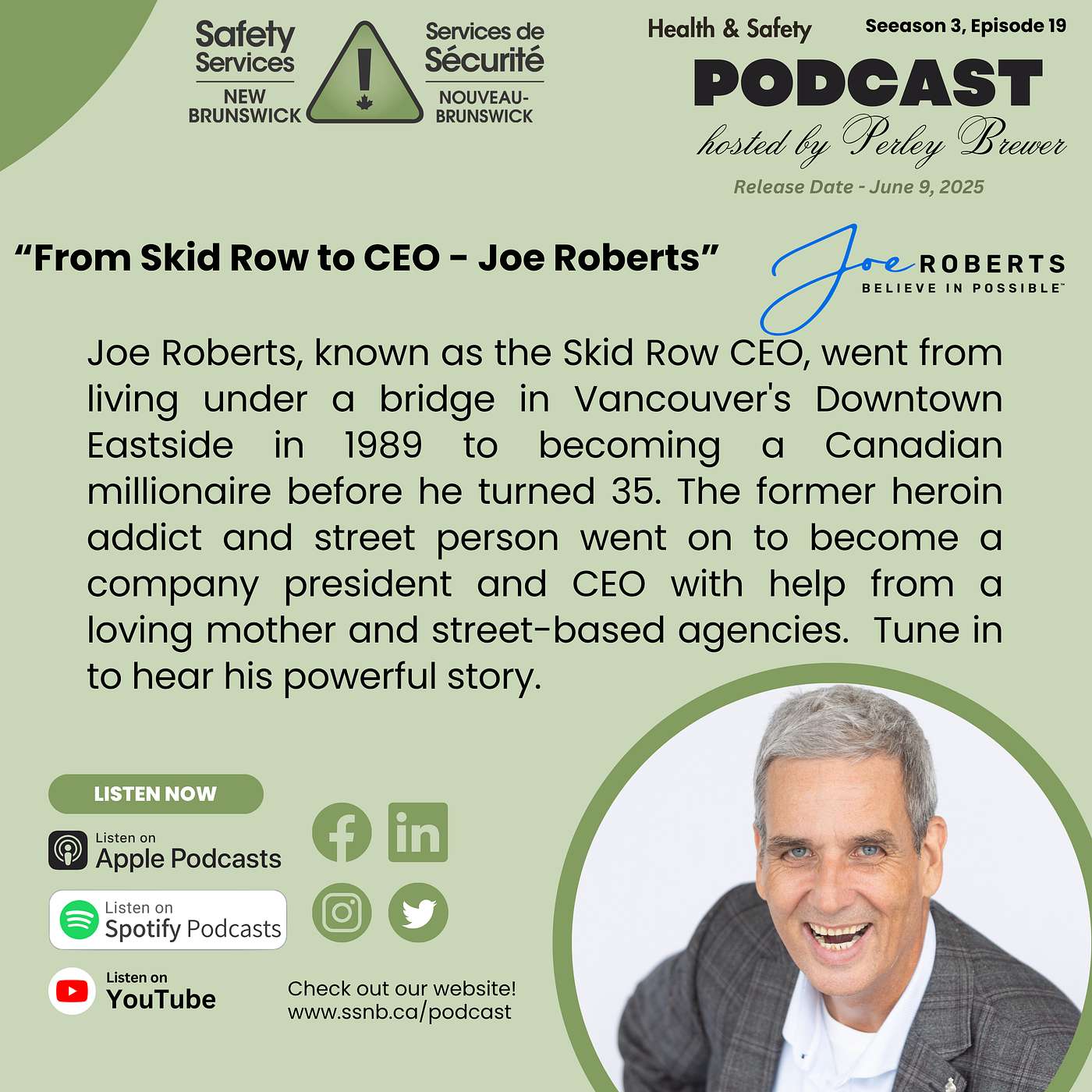From Skid Row to CEO - Joe Roberts