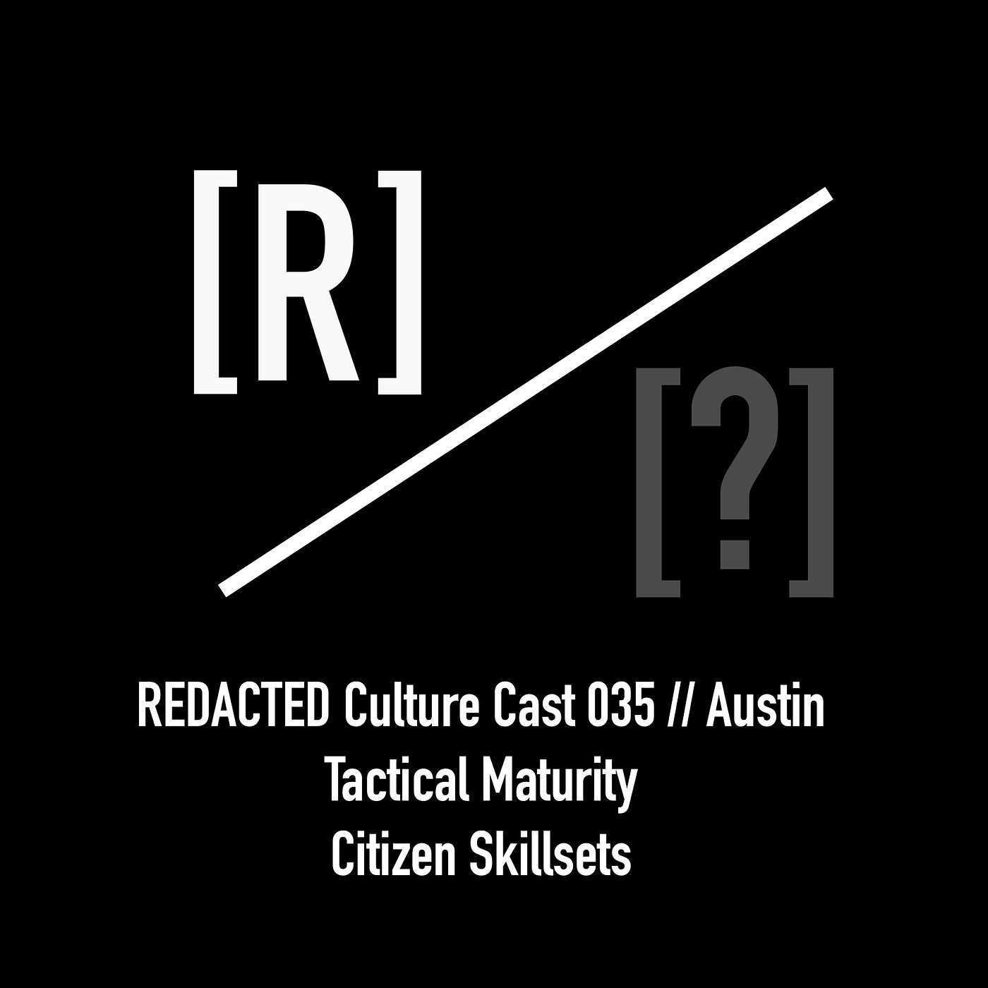 035: Tactical Maturity and the Citizen Skillset with Austin