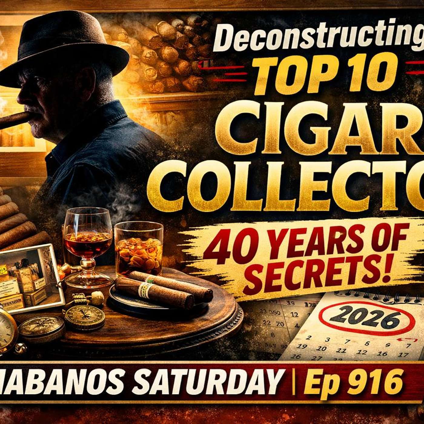 Deconstructing a Top 10 Cigar Collector  40 Years of Secrets    Habanos Saturday | Ep 916 episode artwork