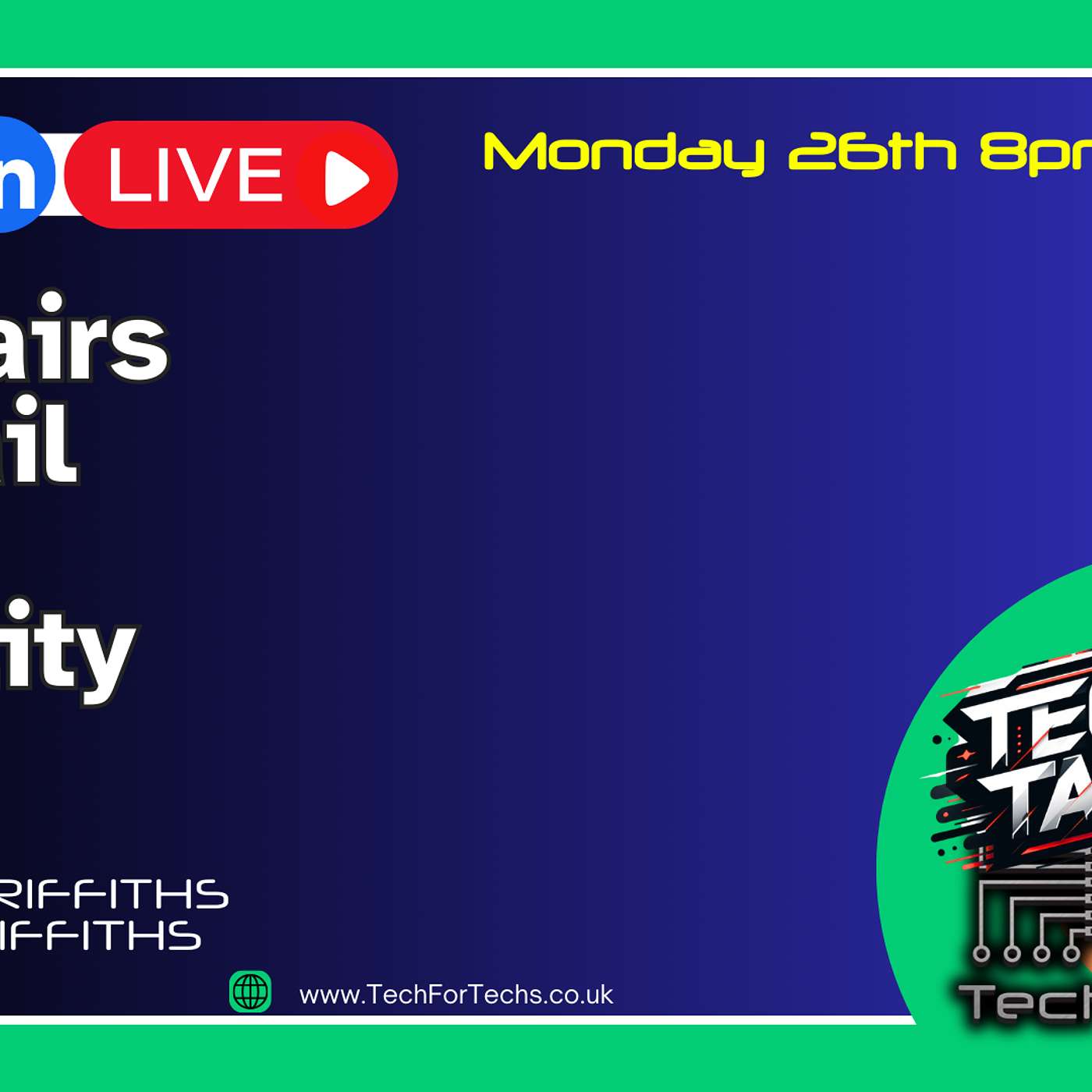 Repairs Retail and Reality (+ Spire Interview) - Eps 174 - LIVE - Tech Talk Show Repairs Retail and Reality (+ Spire Interview) - Eps 174 - LIVE - Tech Talk Show