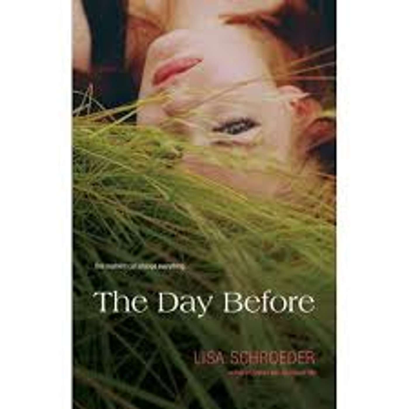 The Day Before by Lisa Schroeder (Novel in Verse)