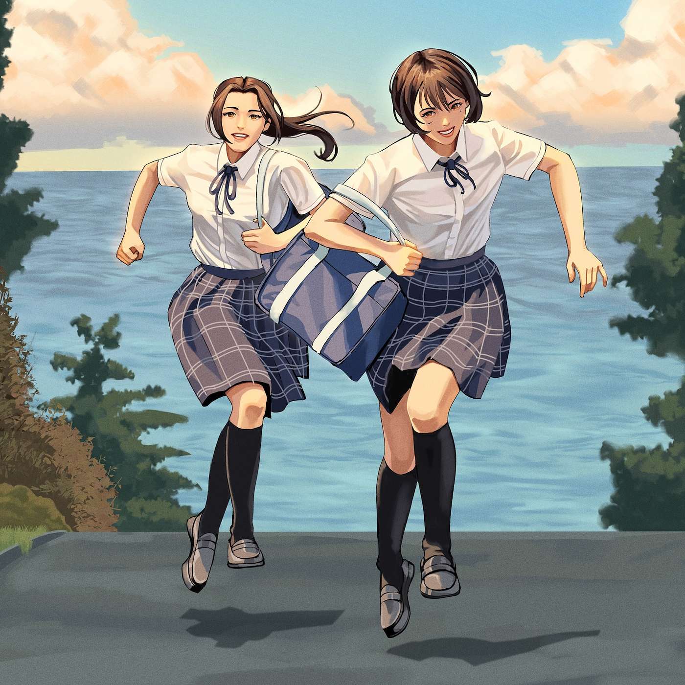 Hanaya & Yuri: Running into the wind