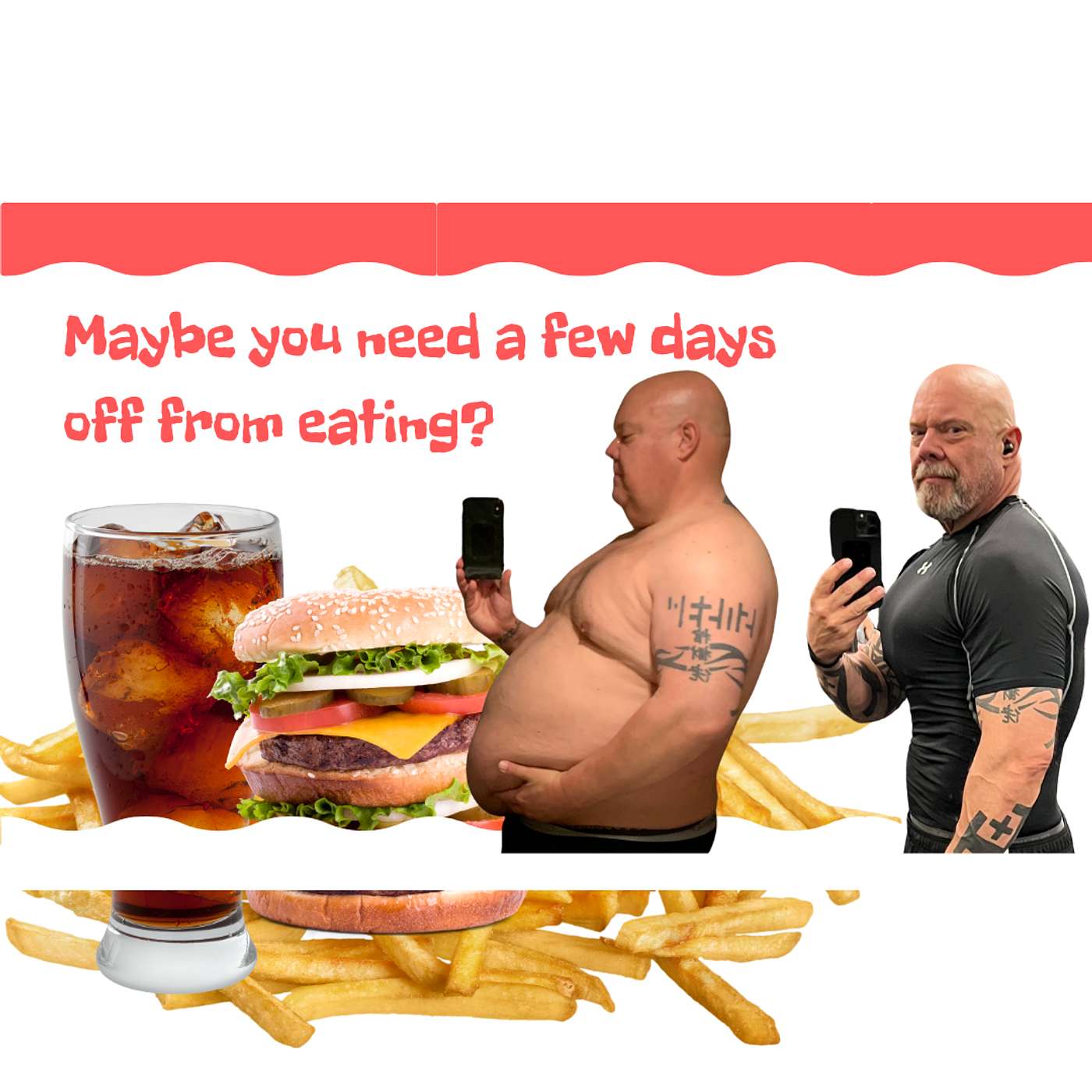 Dropping more fat than you ever thought possible is what you can do if you stop eating - go figure