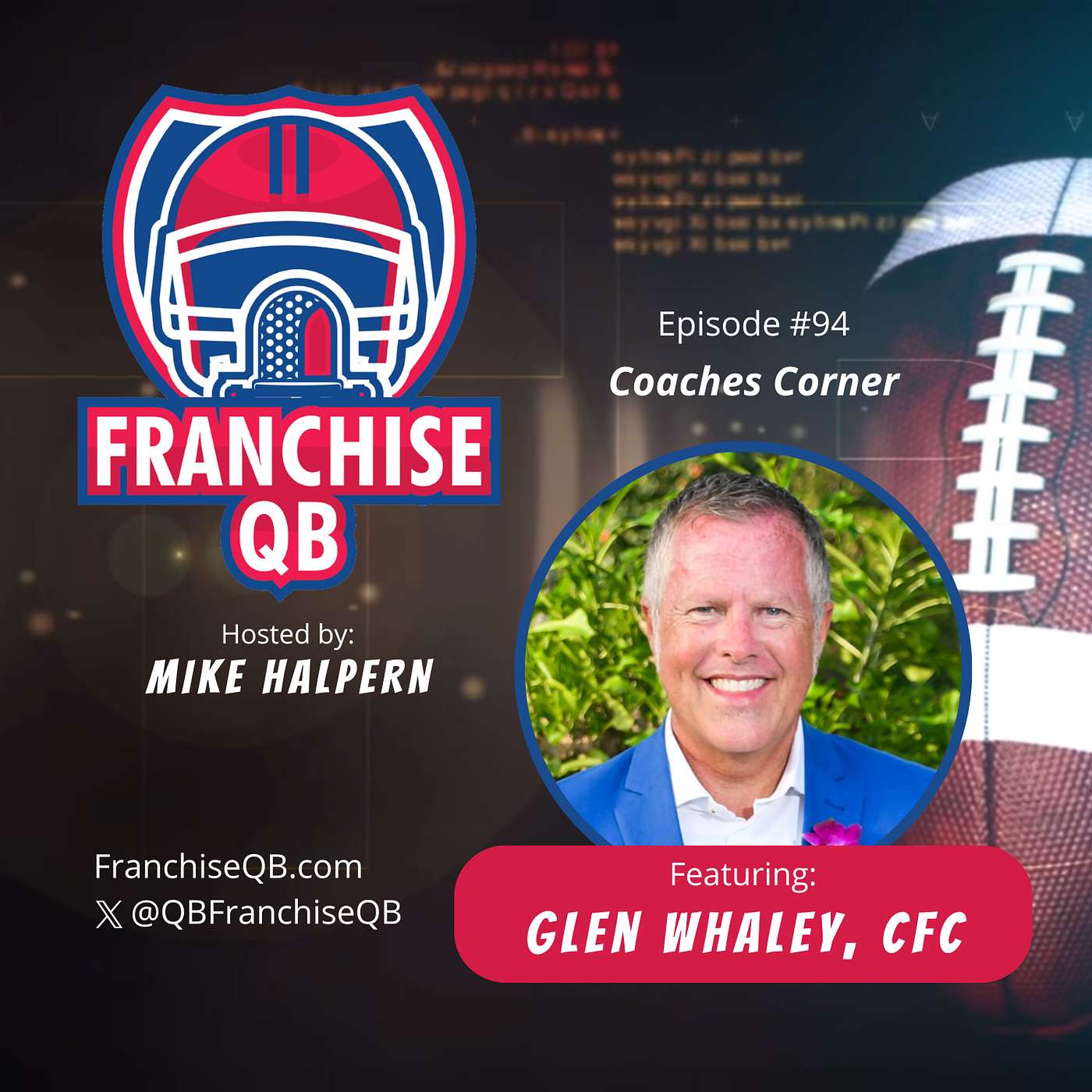 Episode 94: Coaches Corner Featuring Glen Whaley, CFC- Whaley Investments