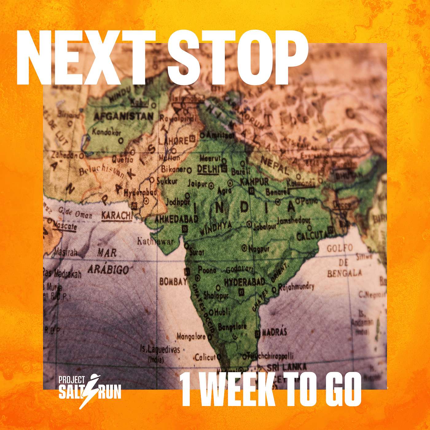 1 Week to Go: Next Stop, India
