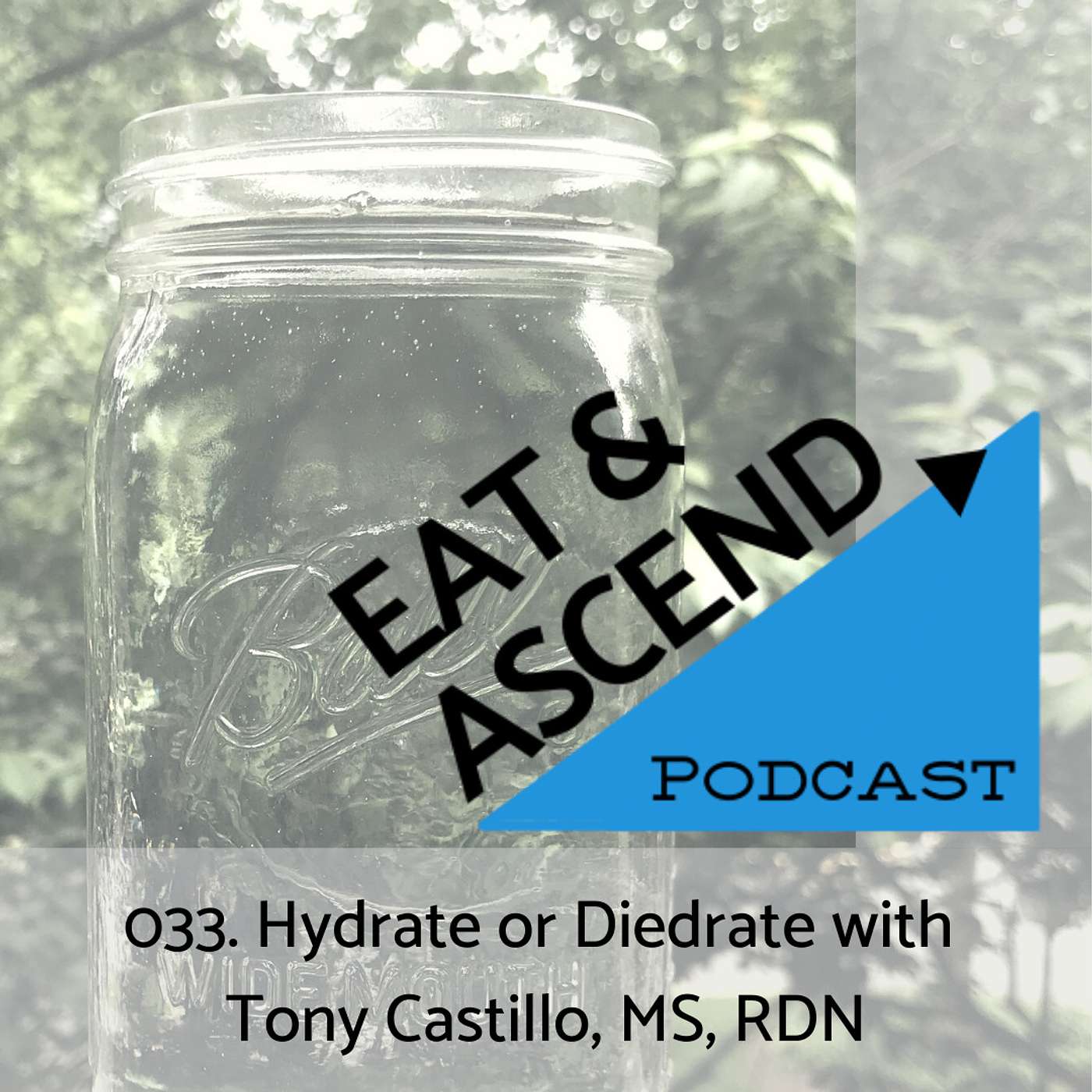 033. Hydrate or Diedrate with Tony Castillo, MS, RDN