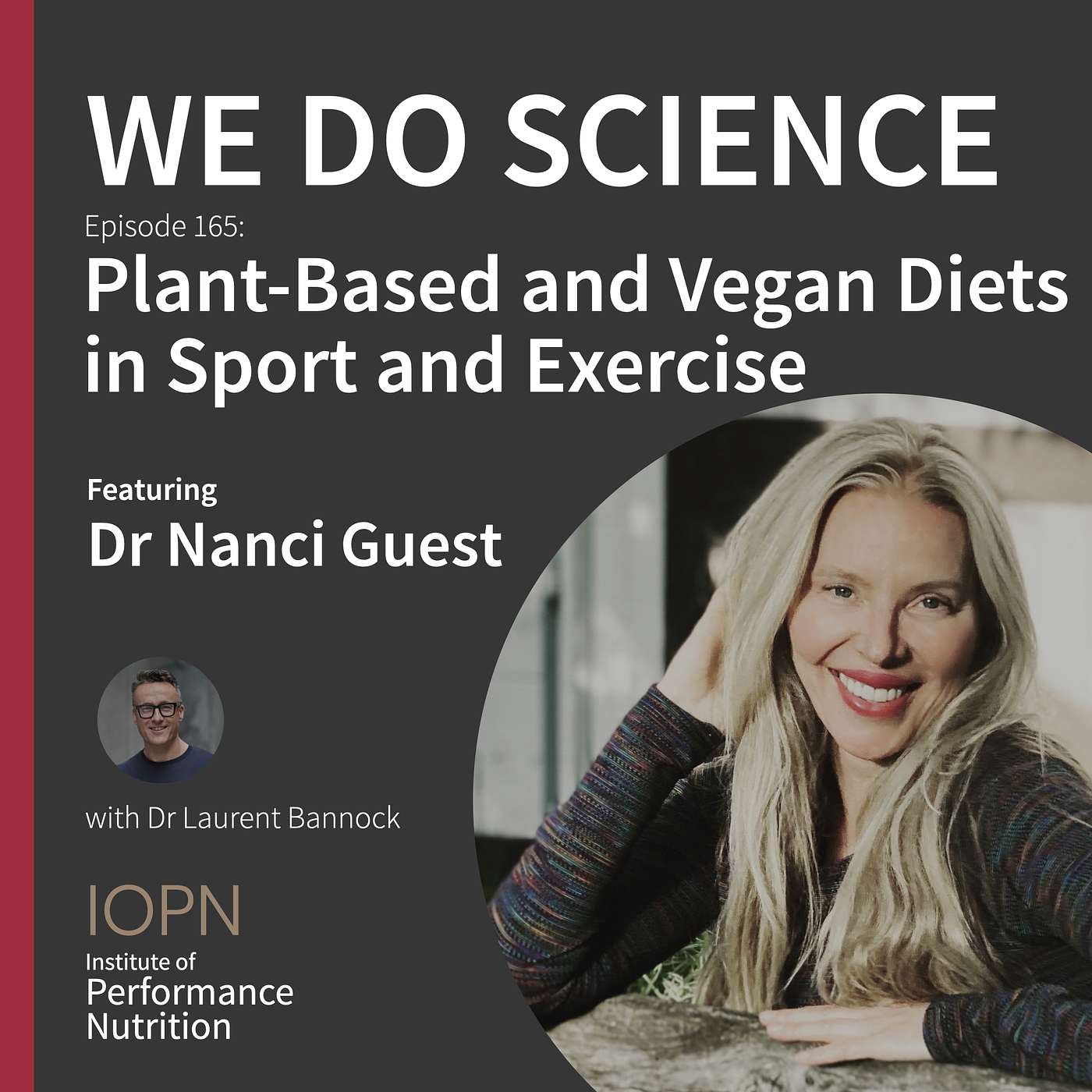 cover of episode "Plant-Based and Vegan Diets in Sport & Exercise" with Dr Nanci Guest
