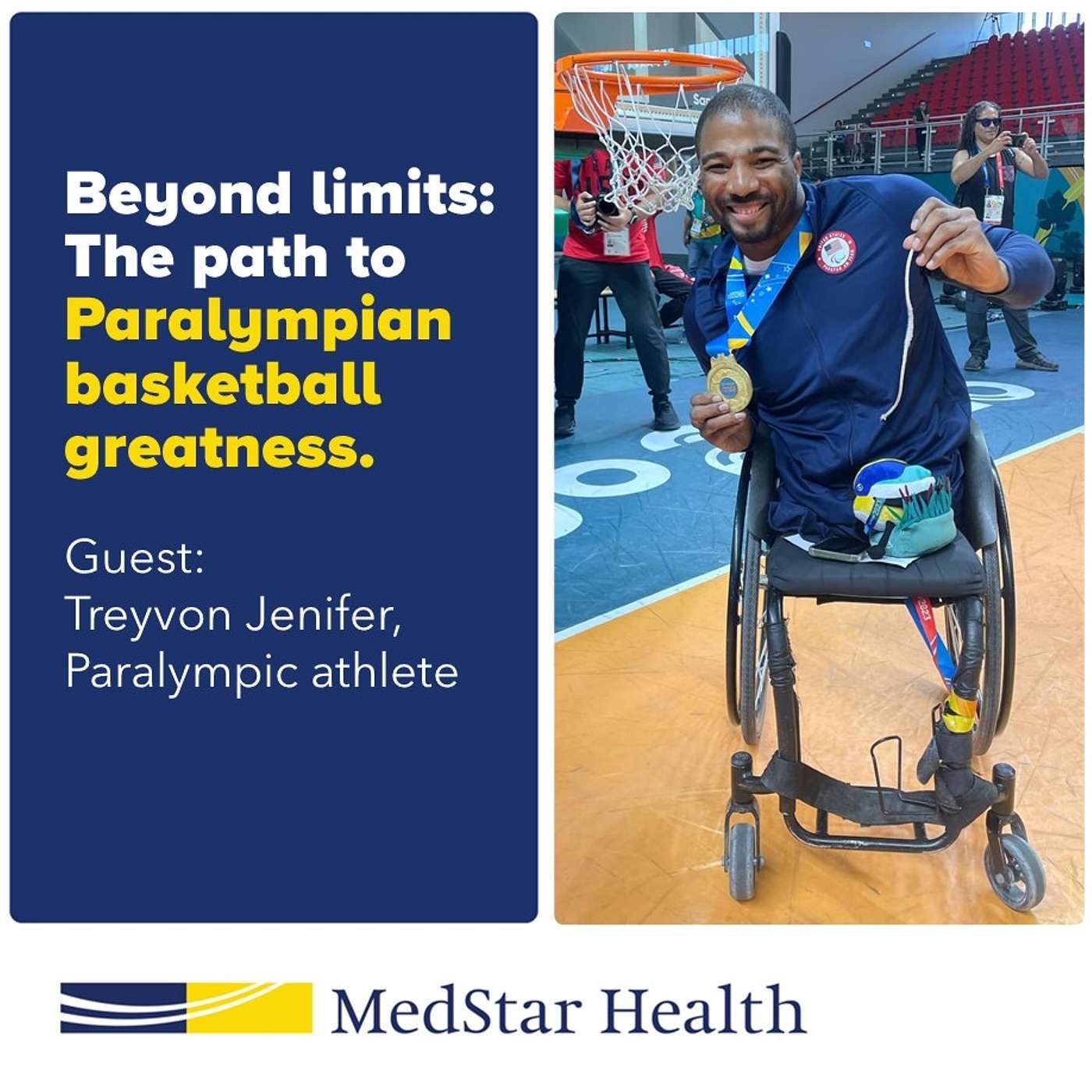 cover of episode Beyond Limits, Trevon Jenifer's Path to Paralympian Basketball Greatness