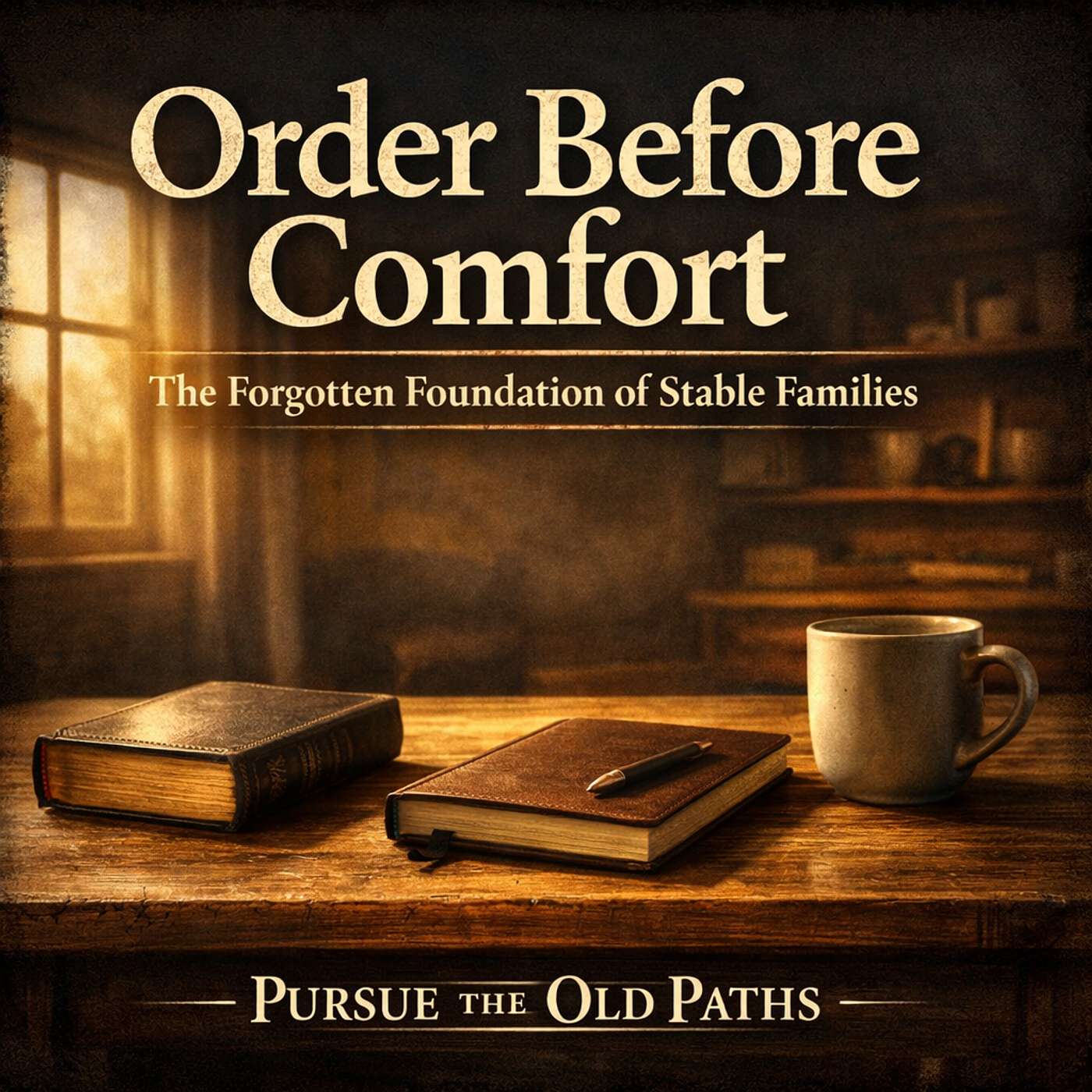 Order Before Comfort: The Forgotten Foundation of Stable Families