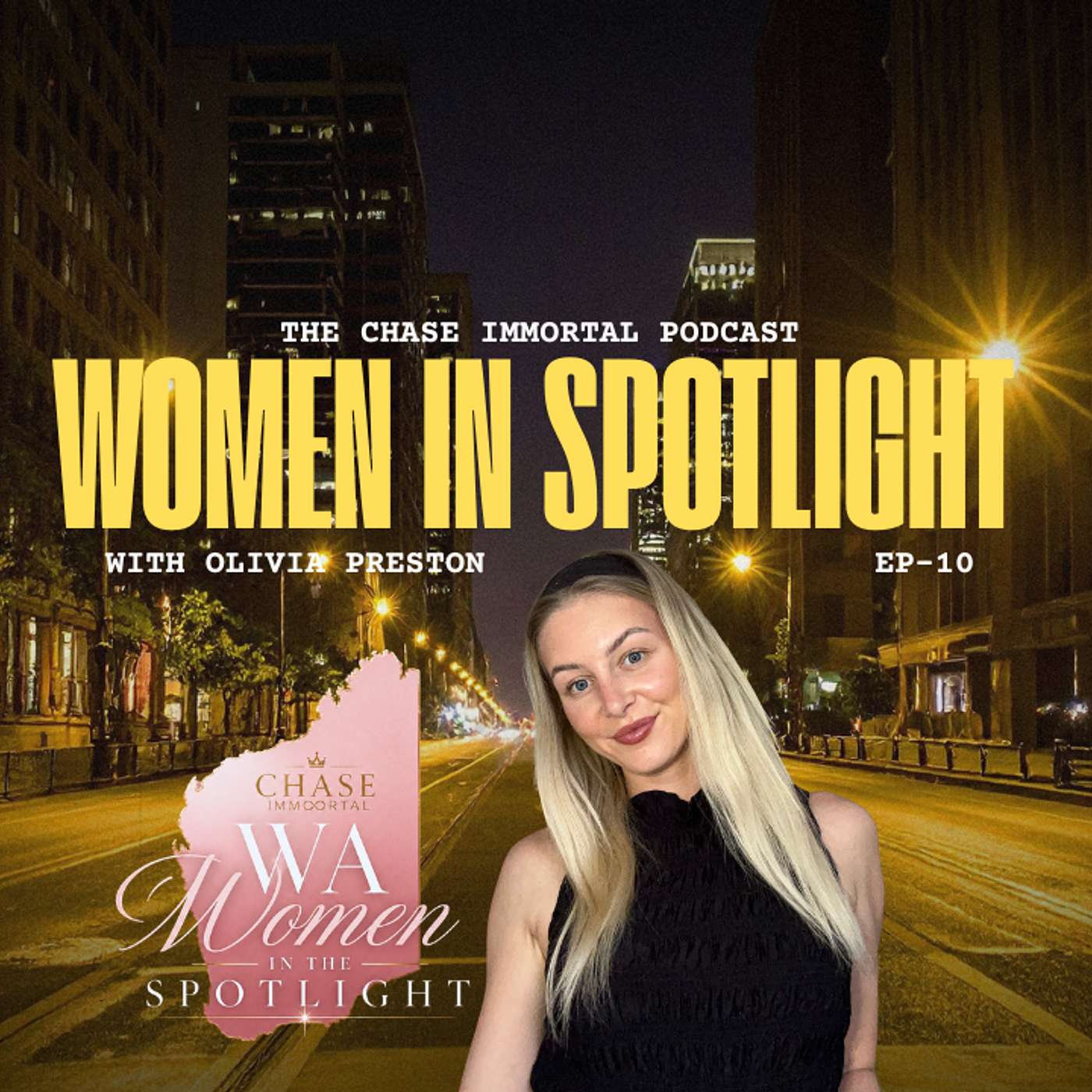 "Women In Spotlight" with Liv Preston episode artwork
