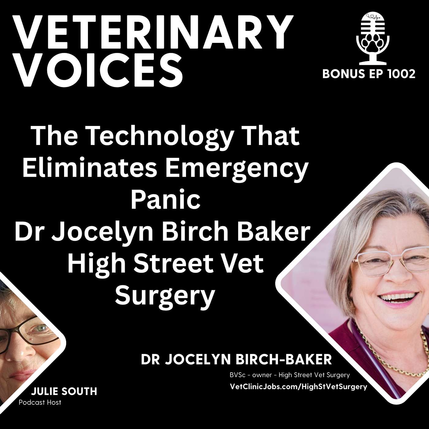 Dr Jocelyn Birch Baker: The Technology That Eliminates Emergency Panic | High Street Vet Surgery - ep 1002