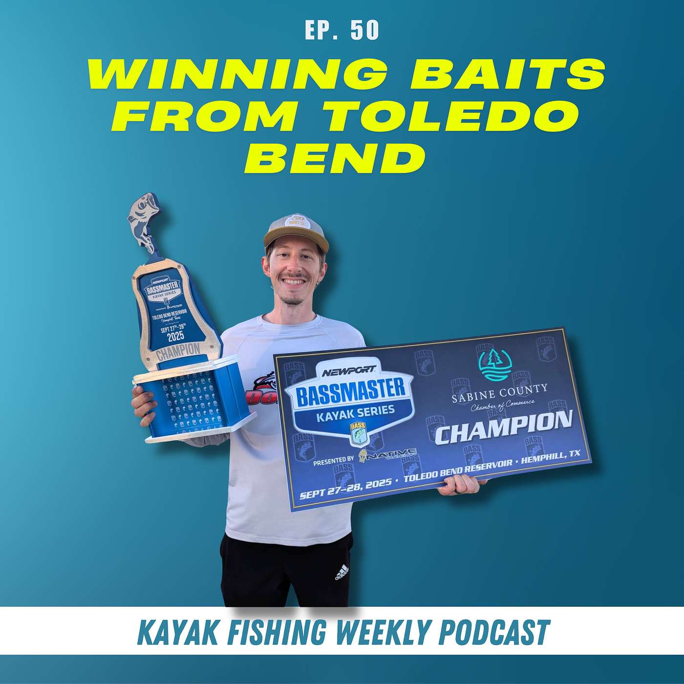 Winning Baits from Toledo Bend Kayak Bassmaster Win