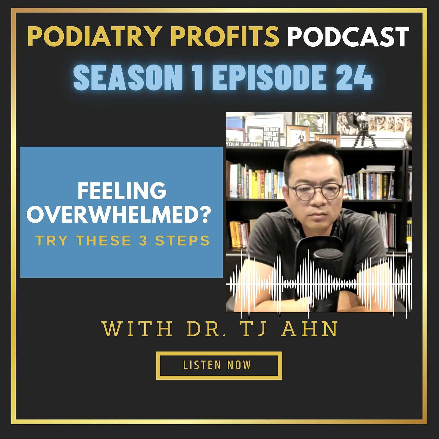 Feeling Overwhelmed? Try These 3 Steps... episode artwork