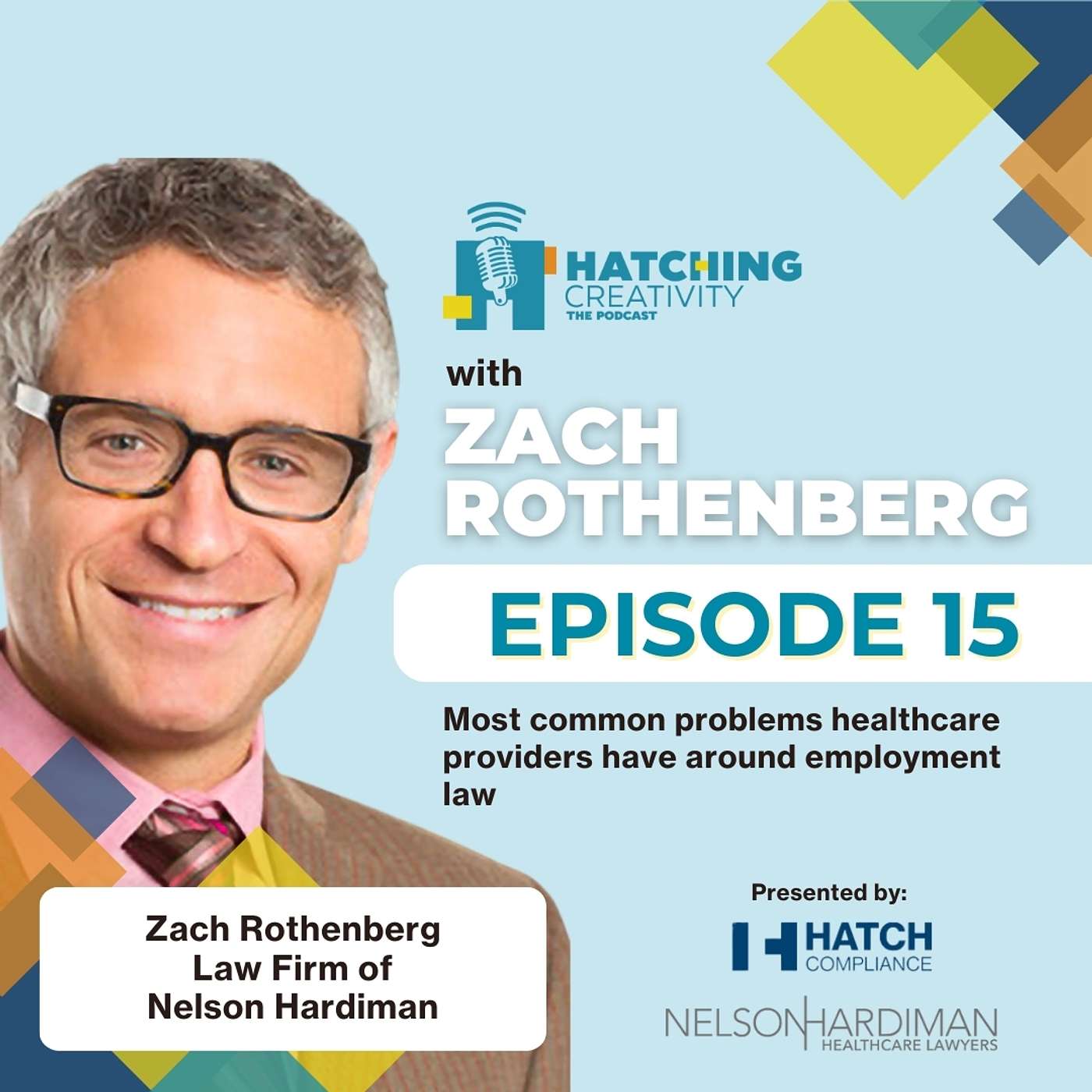 Most common problems healthcare providers have around employment law with Zach Rothenberg from the Law Firm of Nelson Hardiman episode artwork