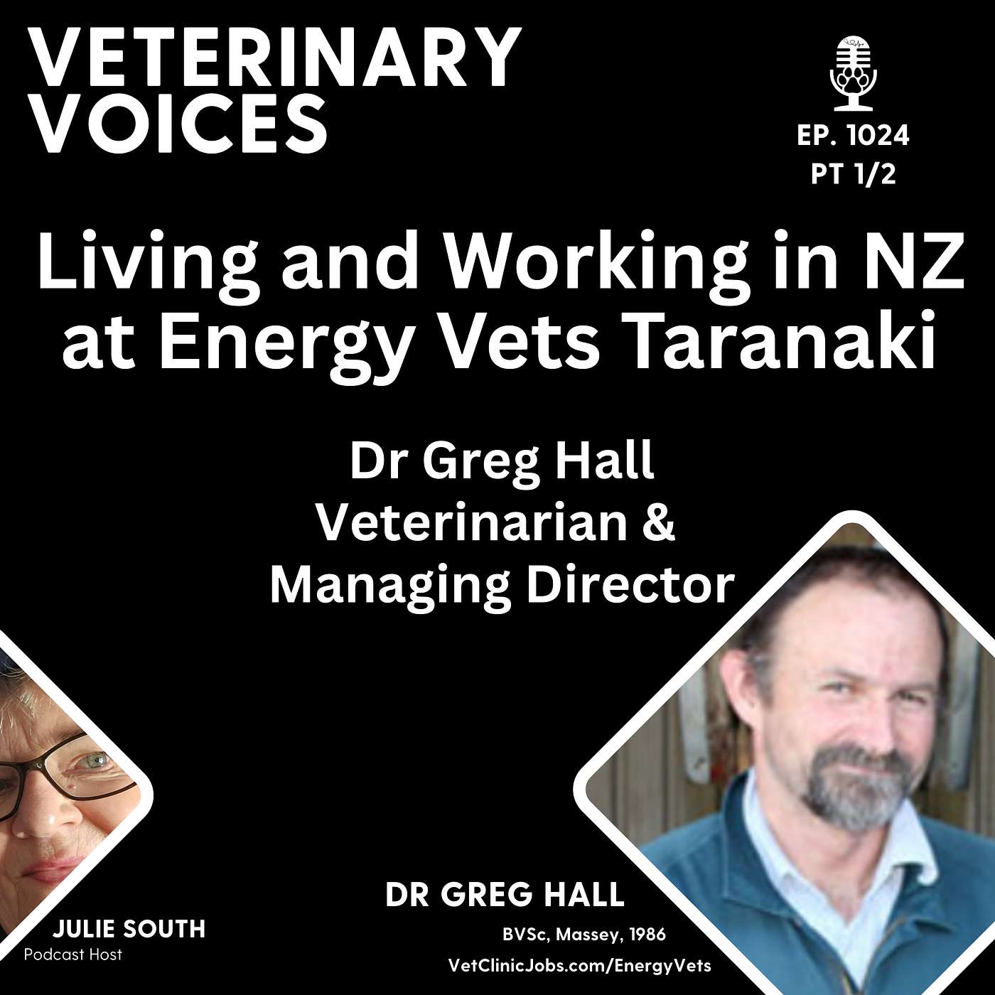 Living and Working at Energy Vets Taranaki with Veterinarian & Managing Director - Dr Greg Hall - pt 1/2 - ep.1024