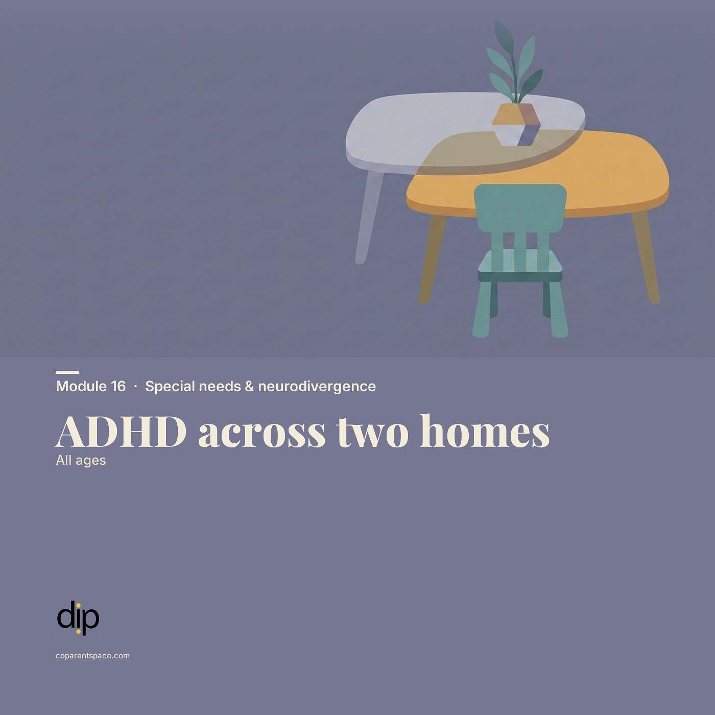 ADHD across two homes (All ages) | CoParentSpace episode artwork