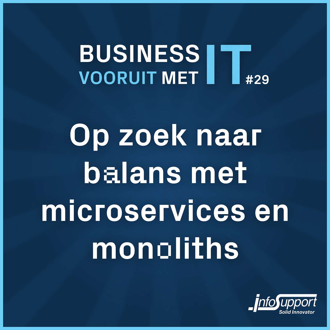 #29 Balanceren tussen microservices en monoliths (met Michaël Hompus, Martin van de Goor, Daniël de Jong-Veldstra en Peter Jansen) #29 Balanceren tussen microservices en monoliths (met Michaël Hompus, Martin van de Goor, Daniël de Jong-Veldstra en Peter Jansen)