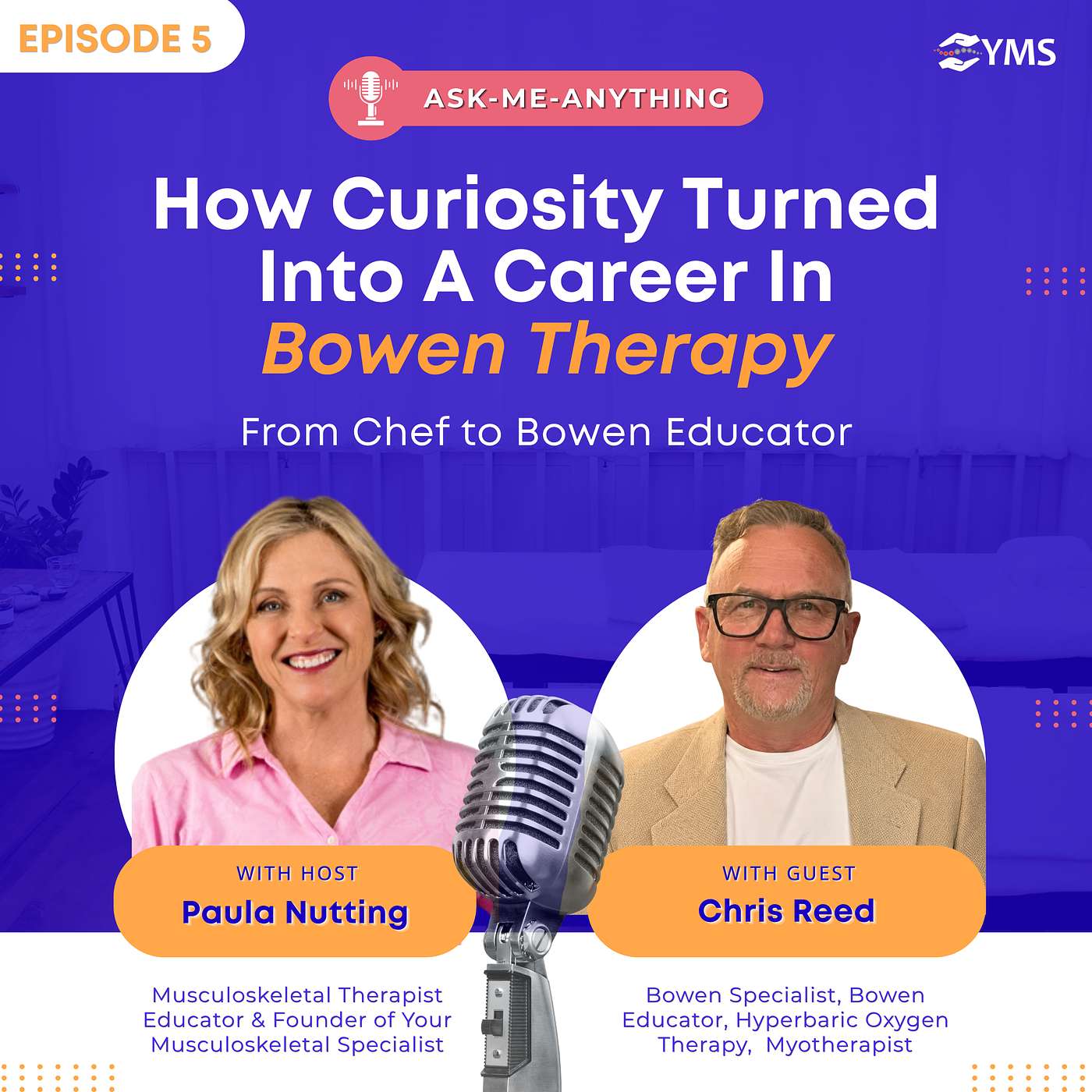 EP 5 | How Curiosity Turned Into a Career in Bowen Therapy with Chris Reed episode artwork