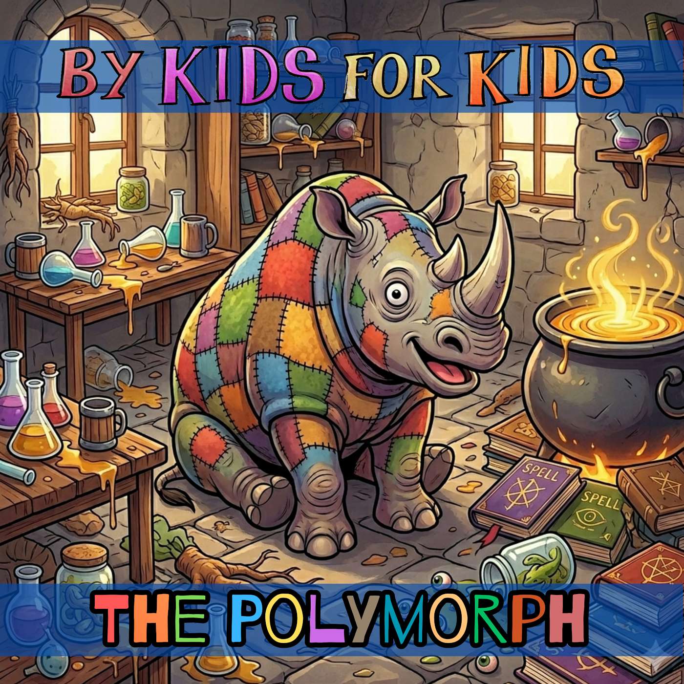 The Polymorph Potion - Fall down 7 time, stand up 8!