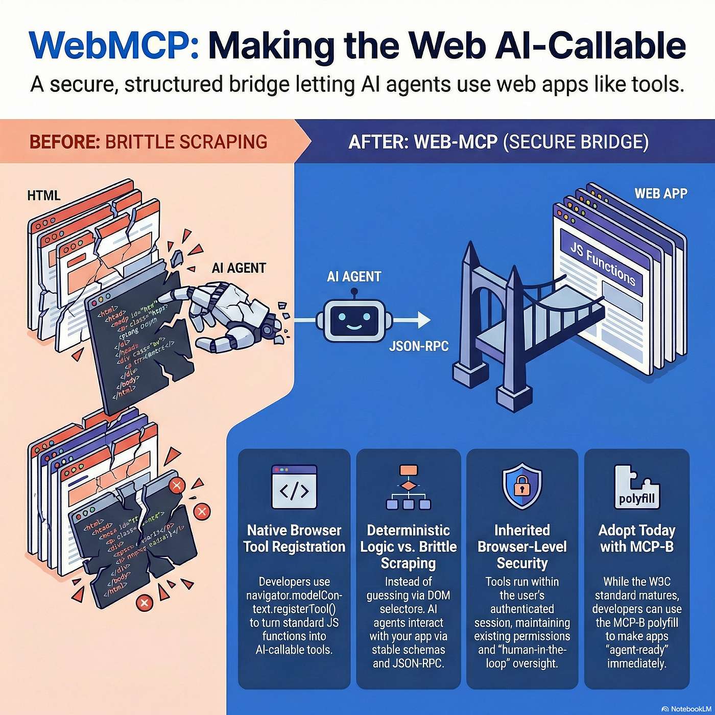 WebMCP: Turning the Web into a Toolbelt for AI Assistants episode artwork