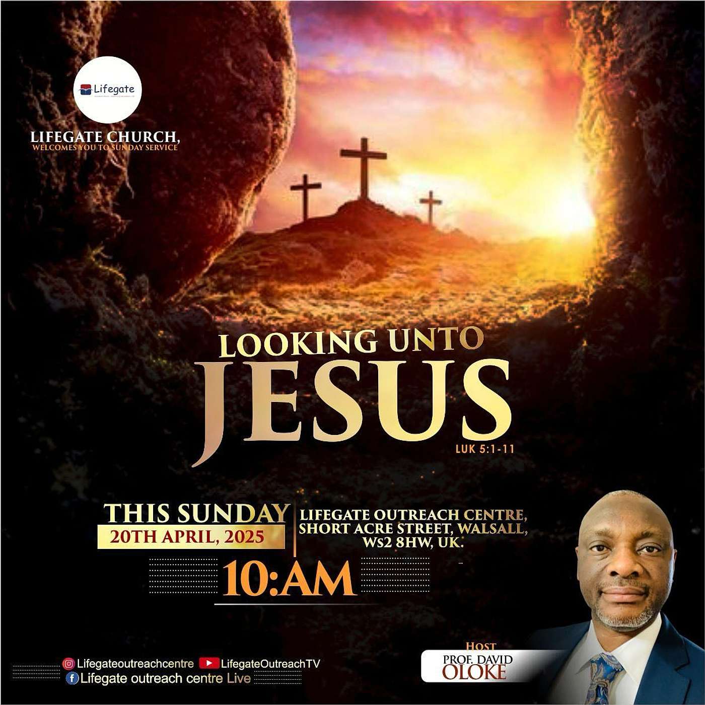 Looking Unto Jesus - Lifegate Church - 20.4.25