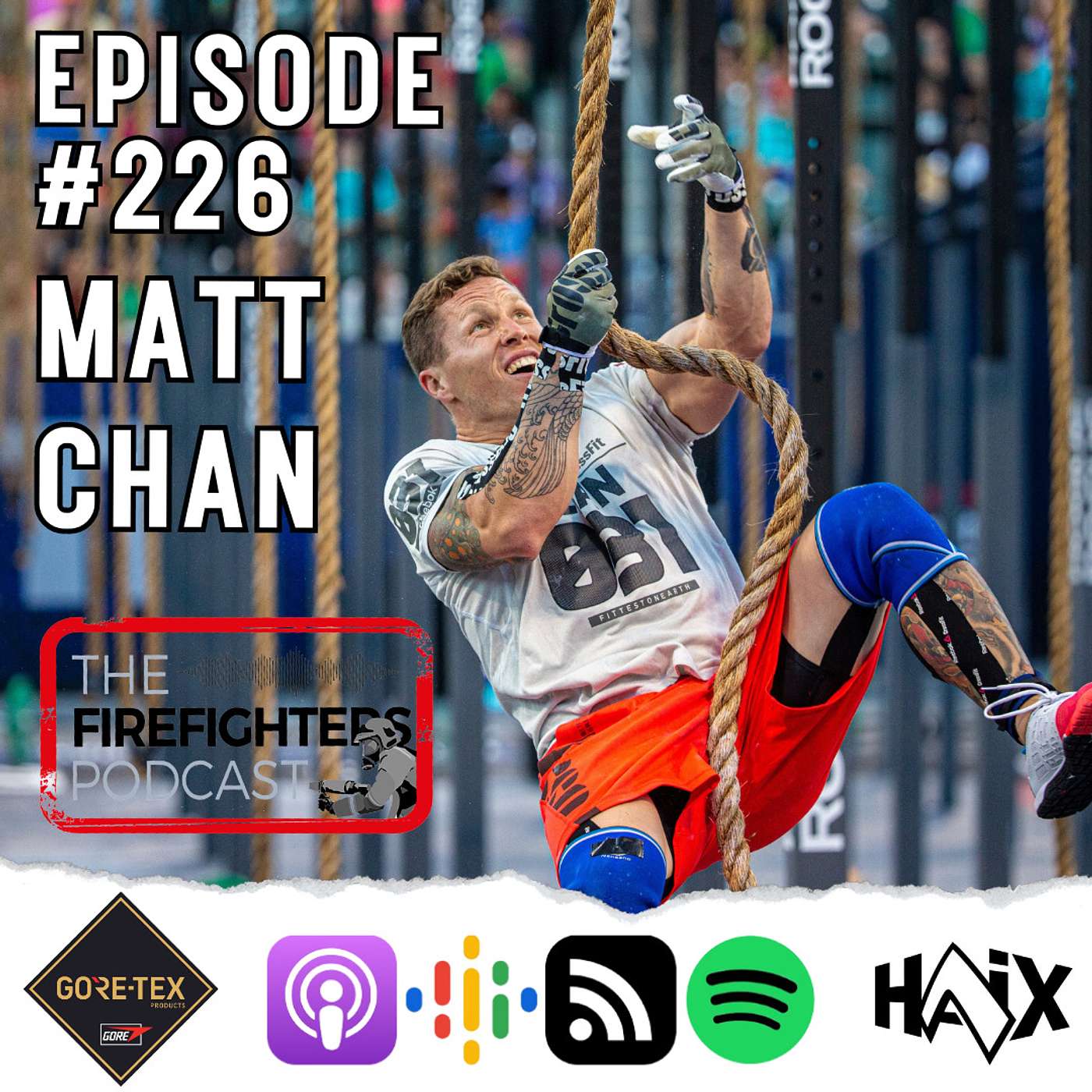 #226 Matt Chan talking CrossFit, Firefighting & how to Train for Longevity episode artwork
