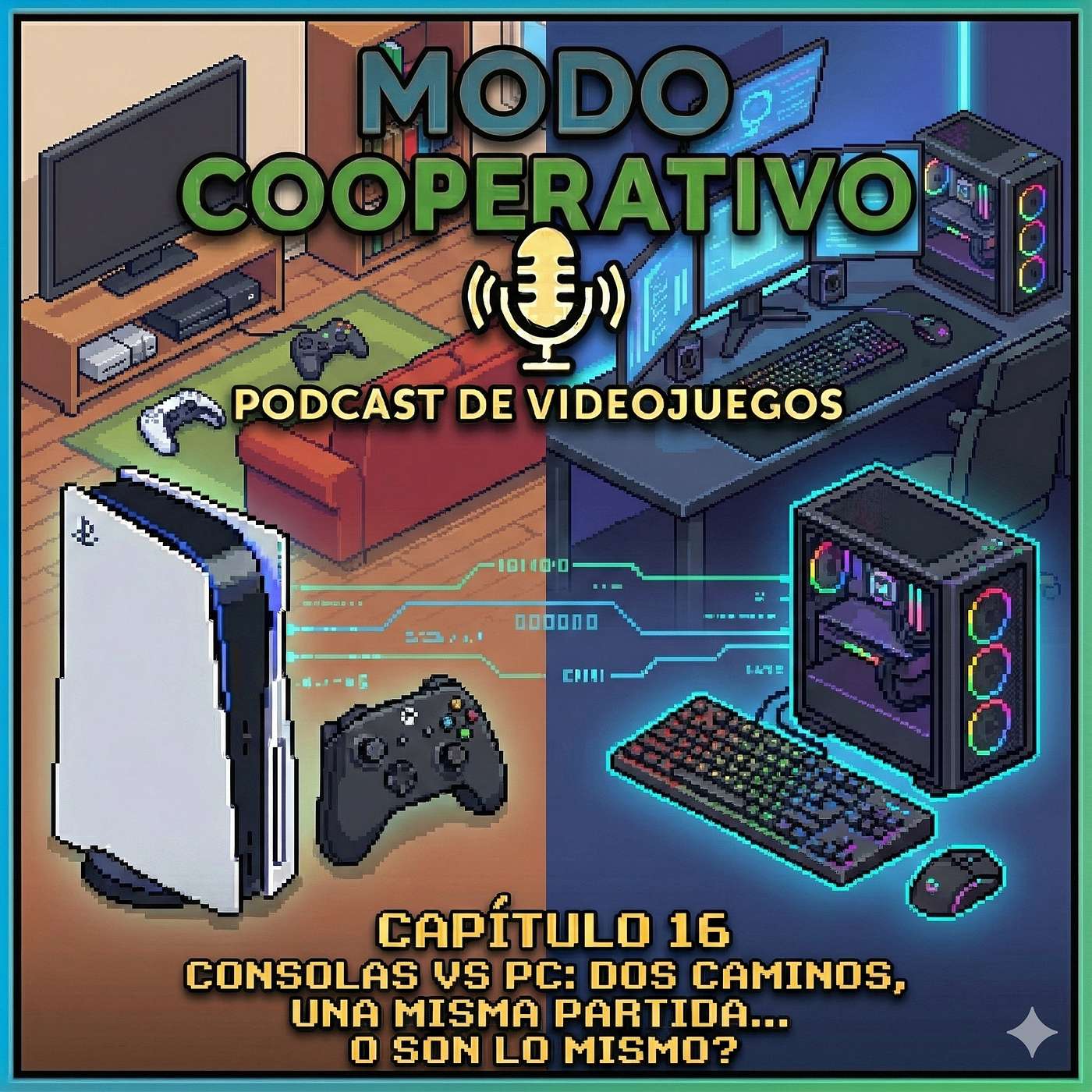 Episodio 16: Consolas vs PC: dos caminos, una misma partida... o son lo mismo? episode artwork