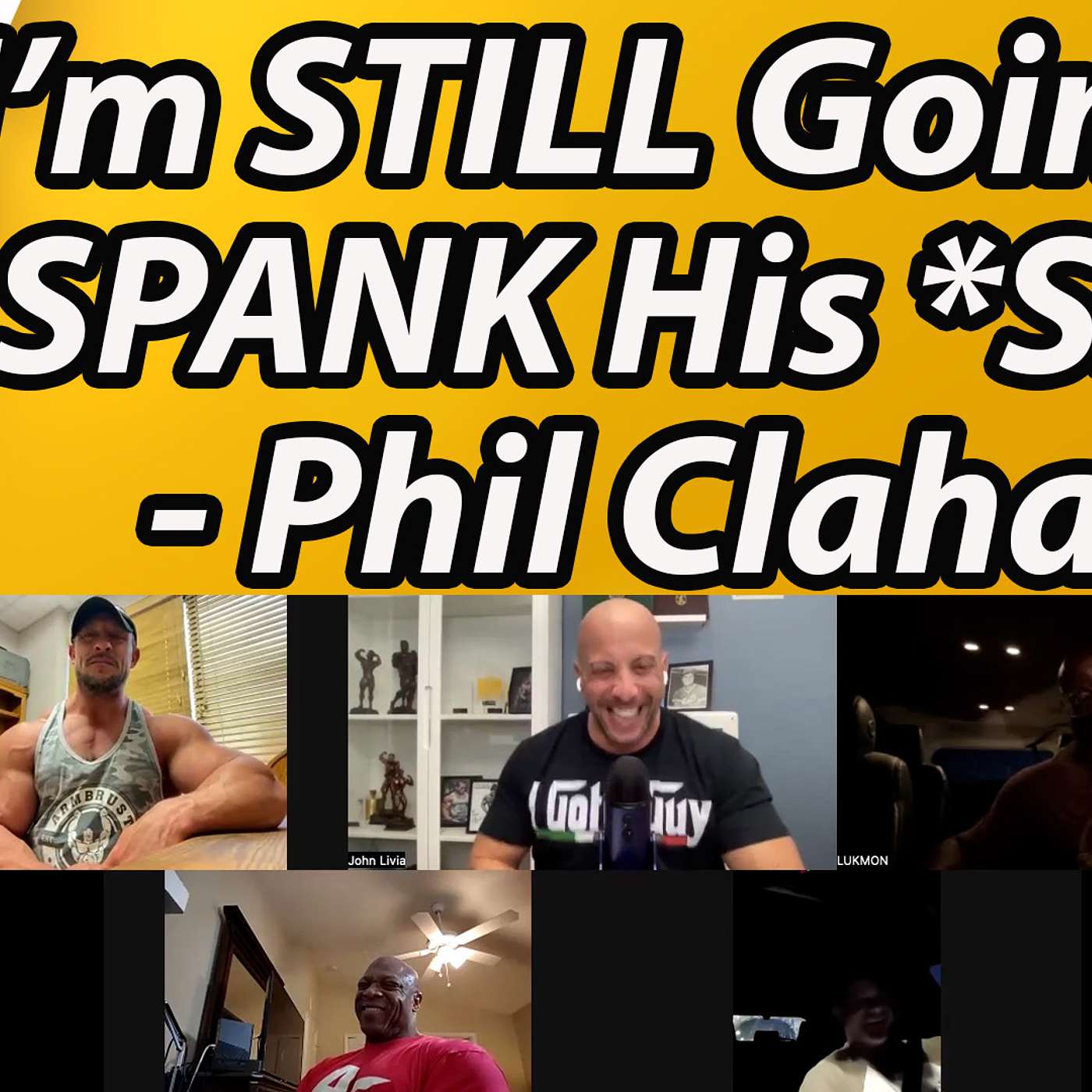 Muscle Talk LIV: TALKIN' SH*T~ How Much is TOO MUCH? Phil Clahar and Dorian Haywood PREPARE for SHOW episode artwork