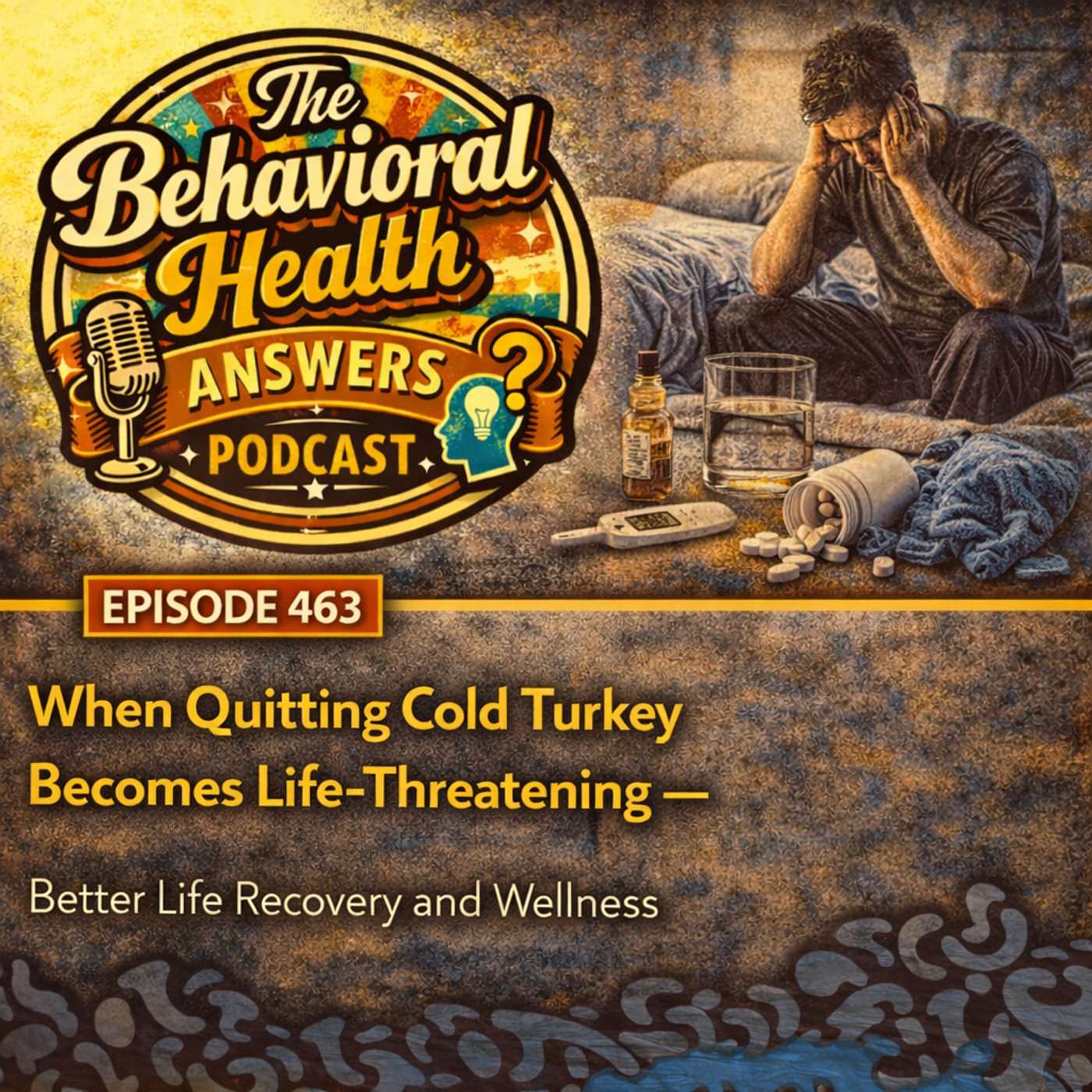 Episode 463: When Quitting Cold Turkey Becomes Life-Threatening | Better Life Recovery and Wellness episode artwork