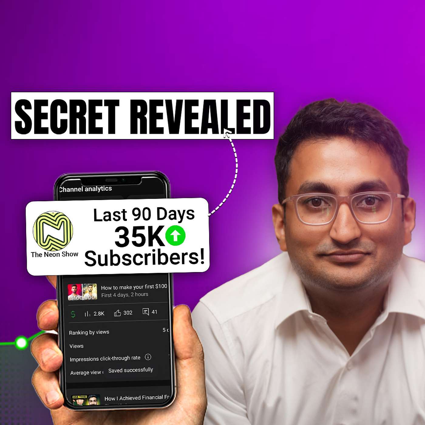 HOW We Gained 25,000 Subscribers in JUST 90 Days! | Our UNTOLD Rebranding Story on The Neon Show