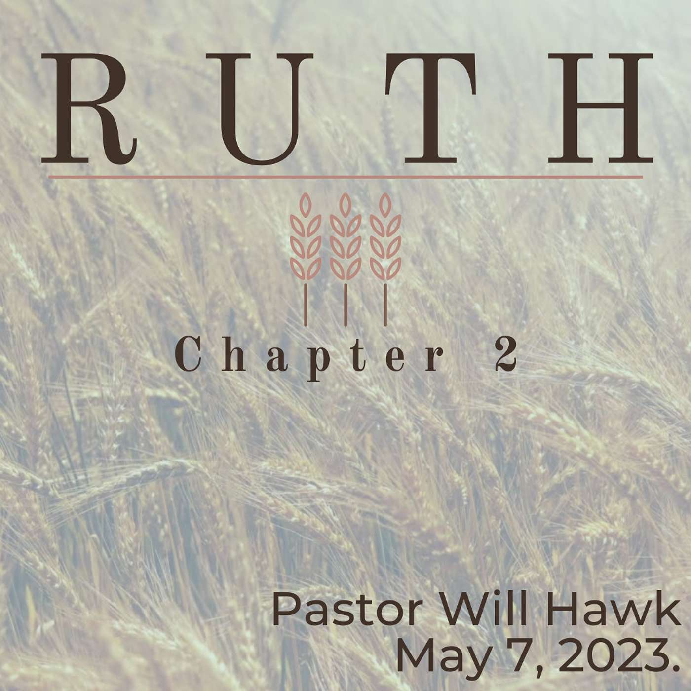 Ruth | Chapter 2 | Pastor Will Hawk | May 7, 2023.