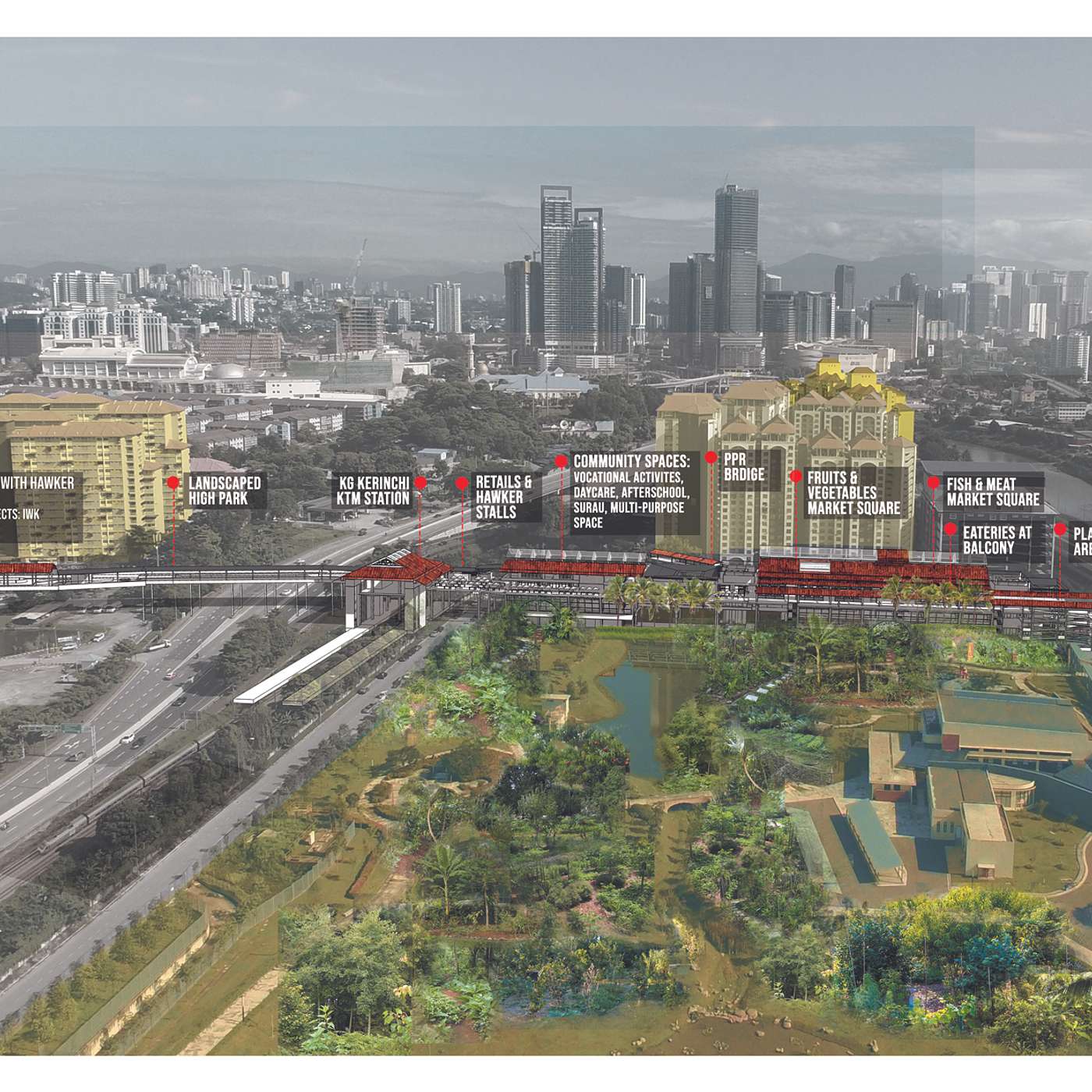 Re-examining Community Architecture: Teaser on Ahmad Zaldarriaga Sadain's Kerinchi Market Link