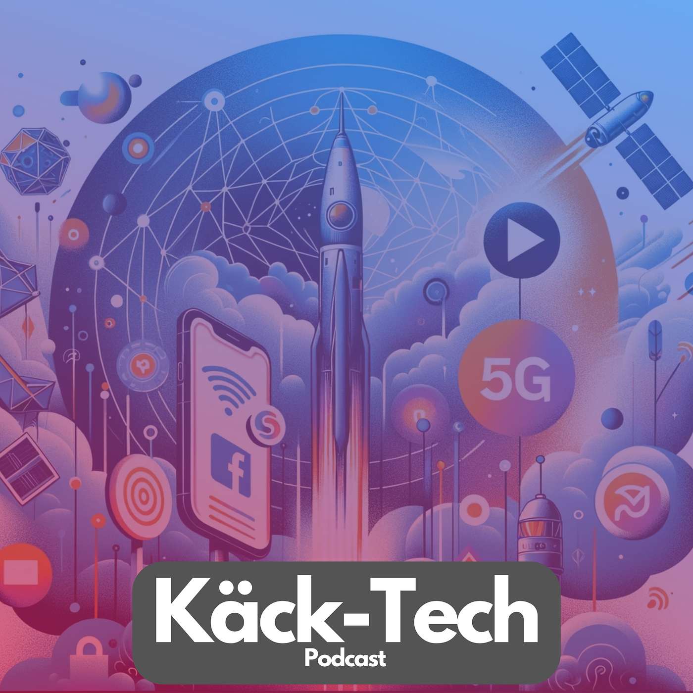 cover of episode Meta i Hett GDPR-Vatten, SpaceX skjuter upp 5G-Satellit & Apple Släpper Vision Pro