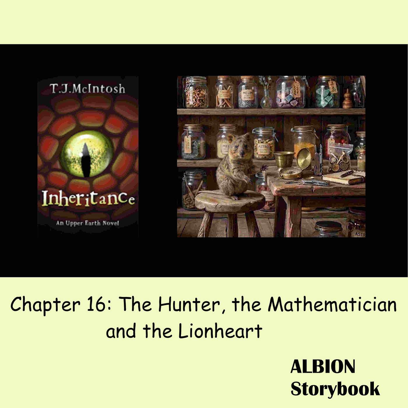 Inheritance: An Upper Earth Novel Chapter 16, The Hunter, the Mathematician and the Lionheart (free access) episode artwork