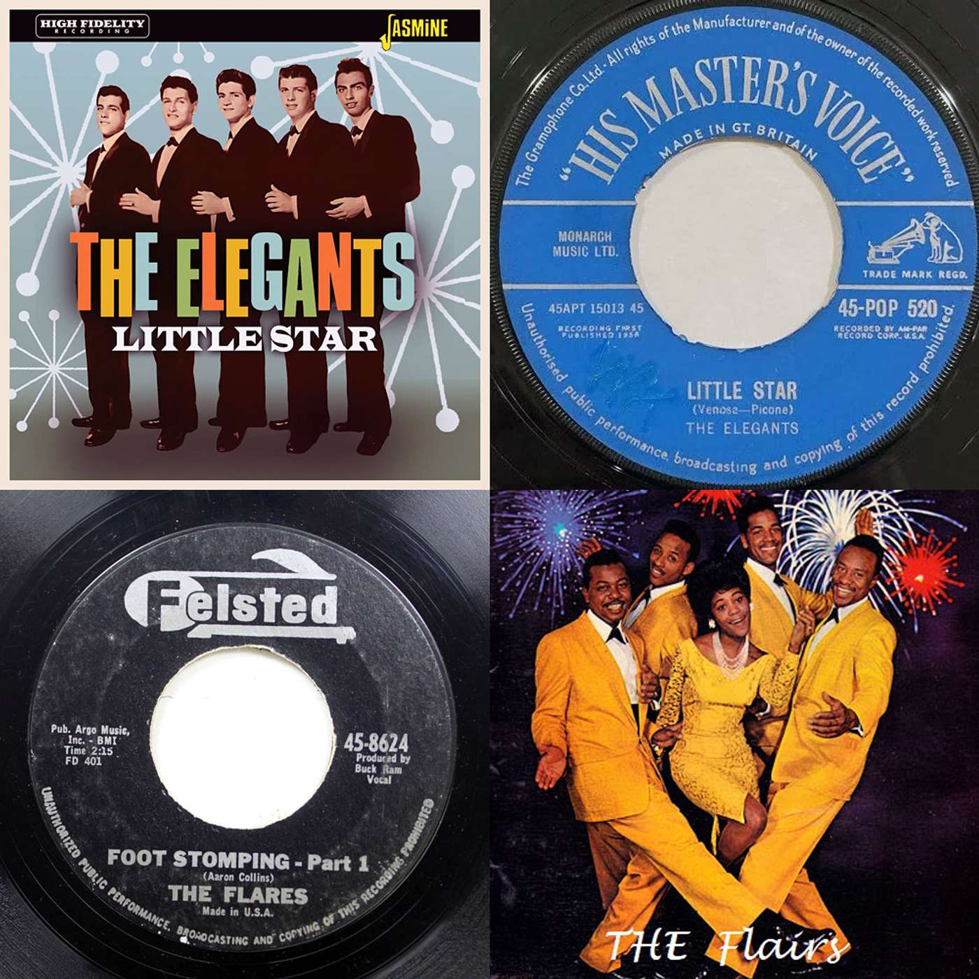 Doo Wop:  The Elegants & The Flairs