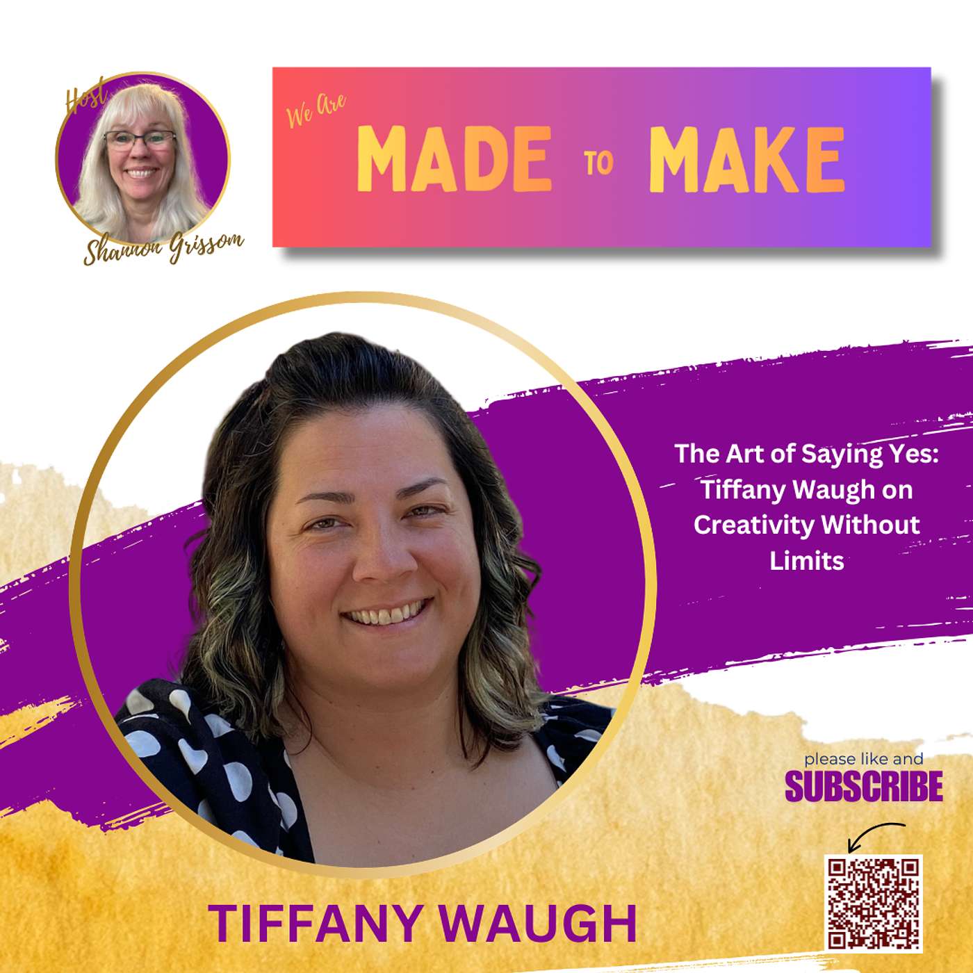 The Art of Saying Yes: Tiffany Waugh on Creativity Without Limits episode artwork