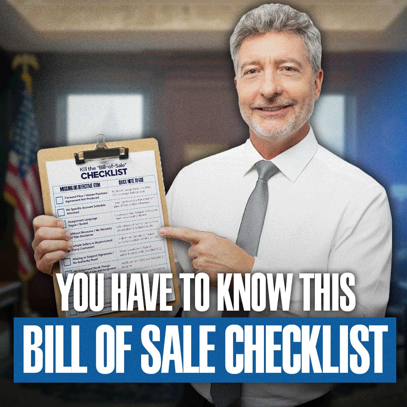 A Step-By-Step Bill of Sale Checklist
