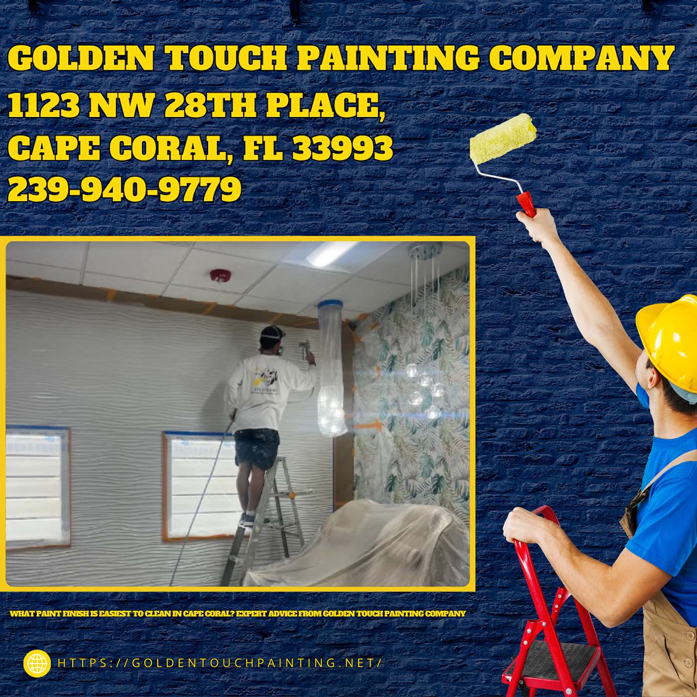What Paint Finish Is Easiest to Clean in Cape Coral? Expert Advice From Golden Touch Painting Company episode artwork